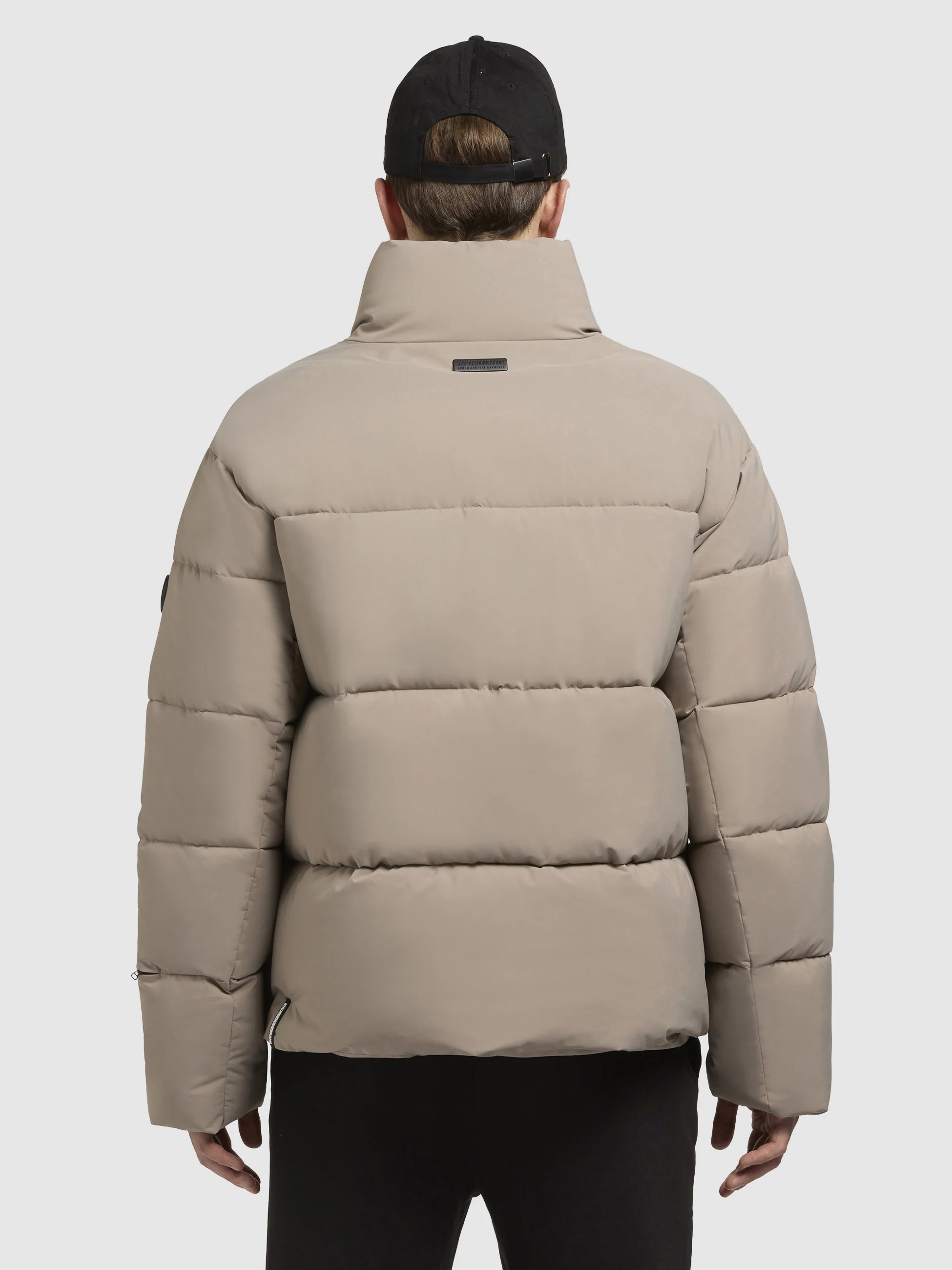 Jacke DUNGH MATT Graubeige - Image 3