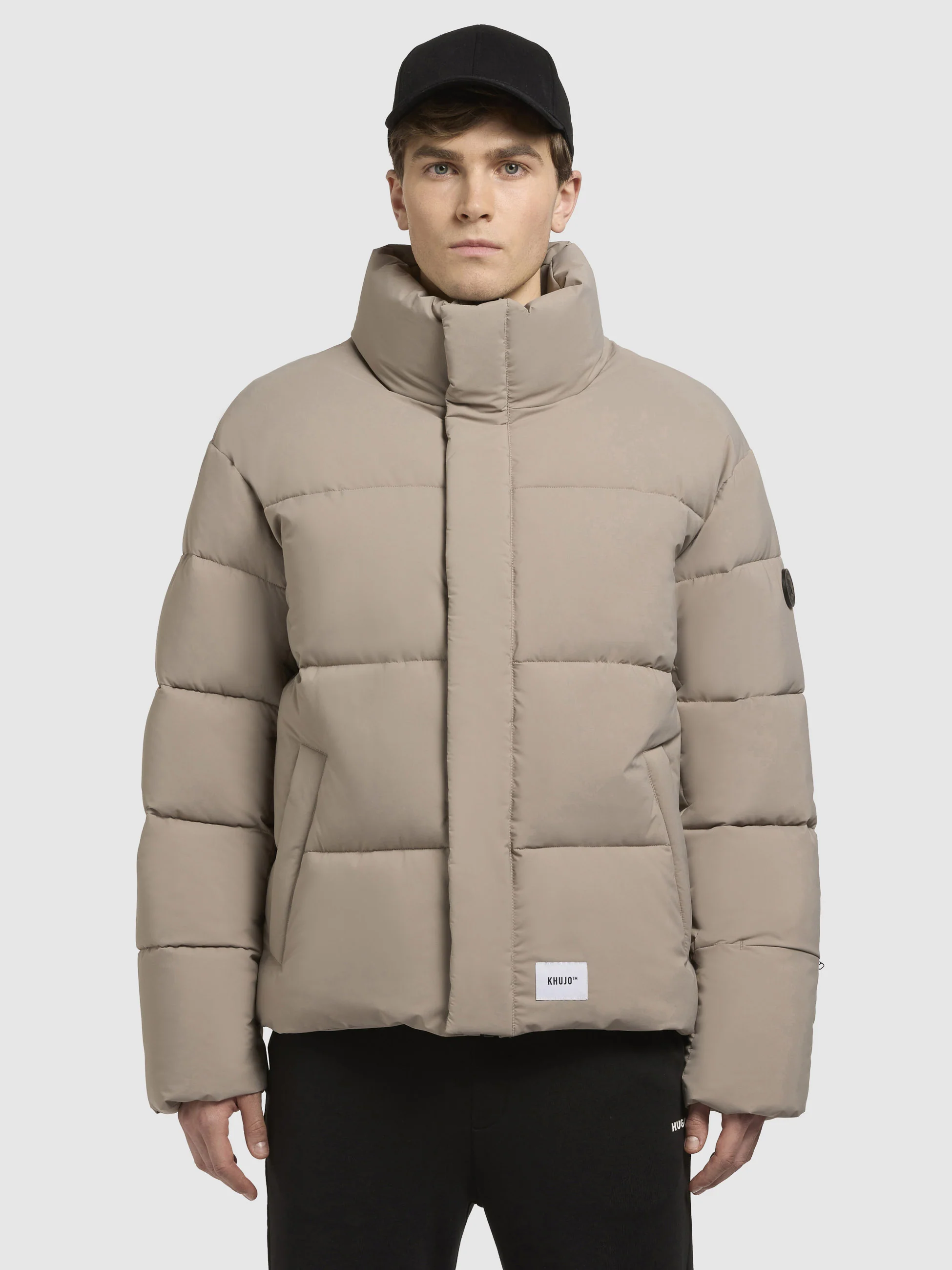 Jacke DUNGH MATT Graubeige - Image 4