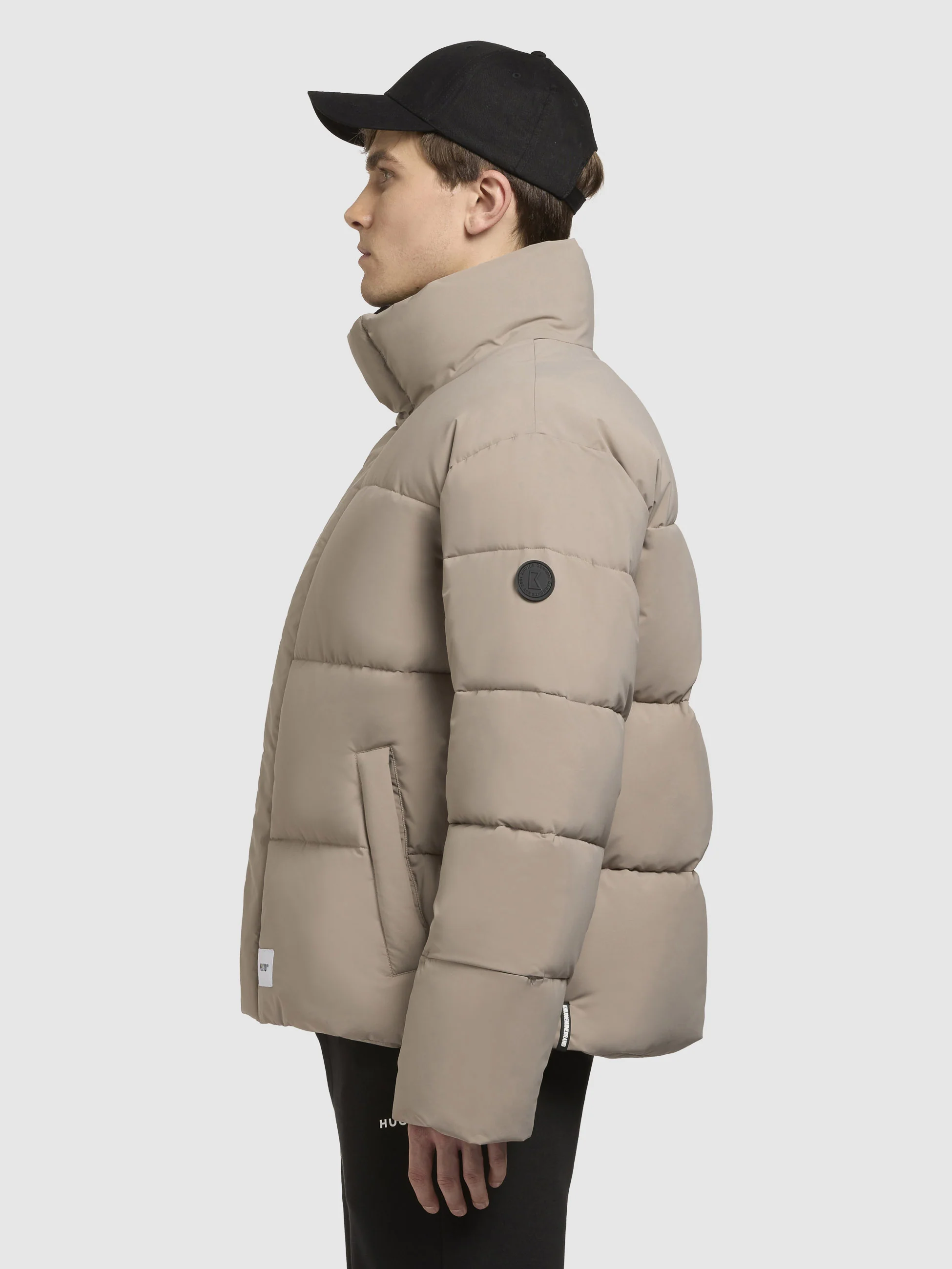 Jacke DUNGH MATT Graubeige - Image 5