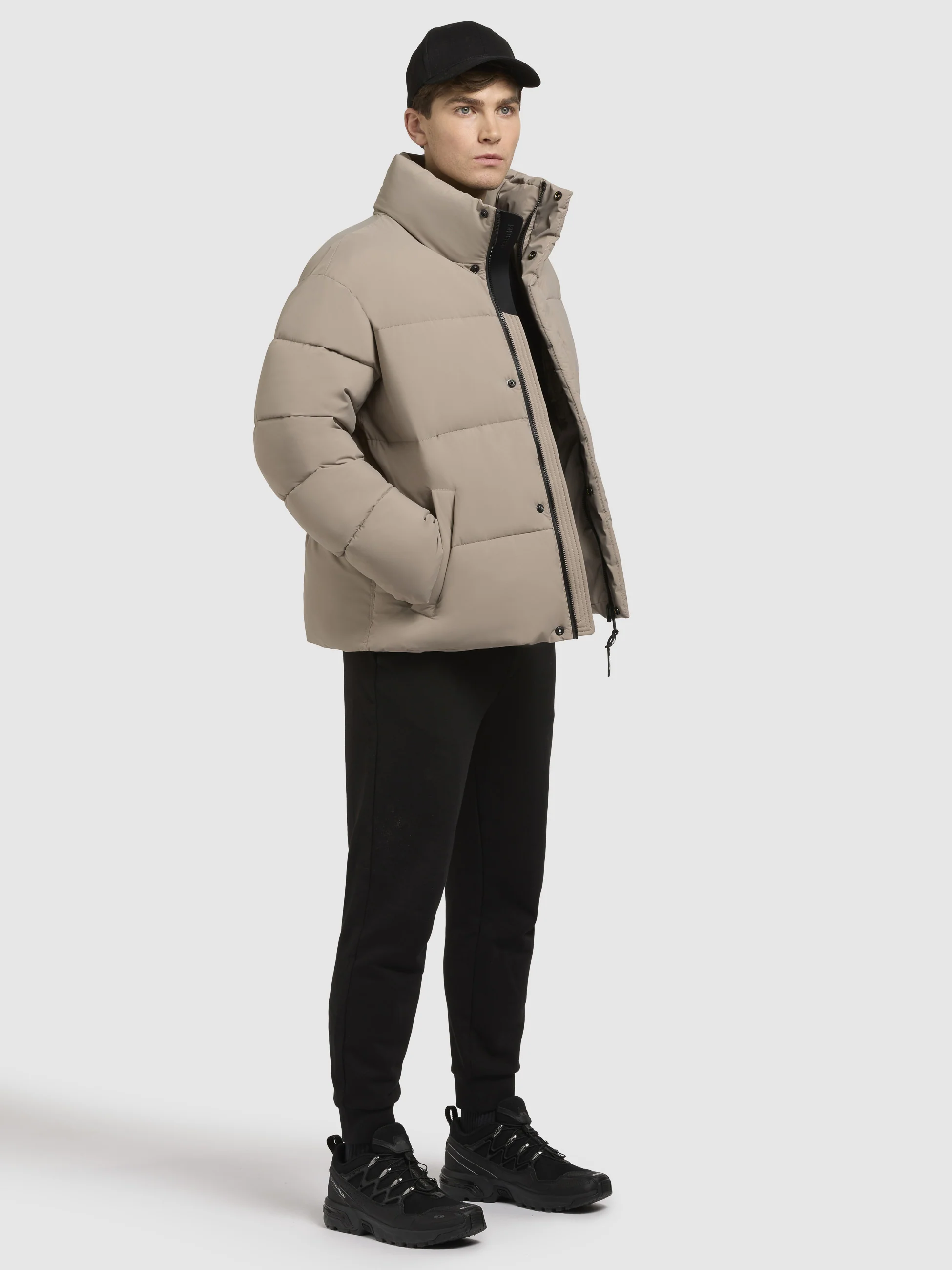 Jacke DUNGH MATT Graubeige - Image 6