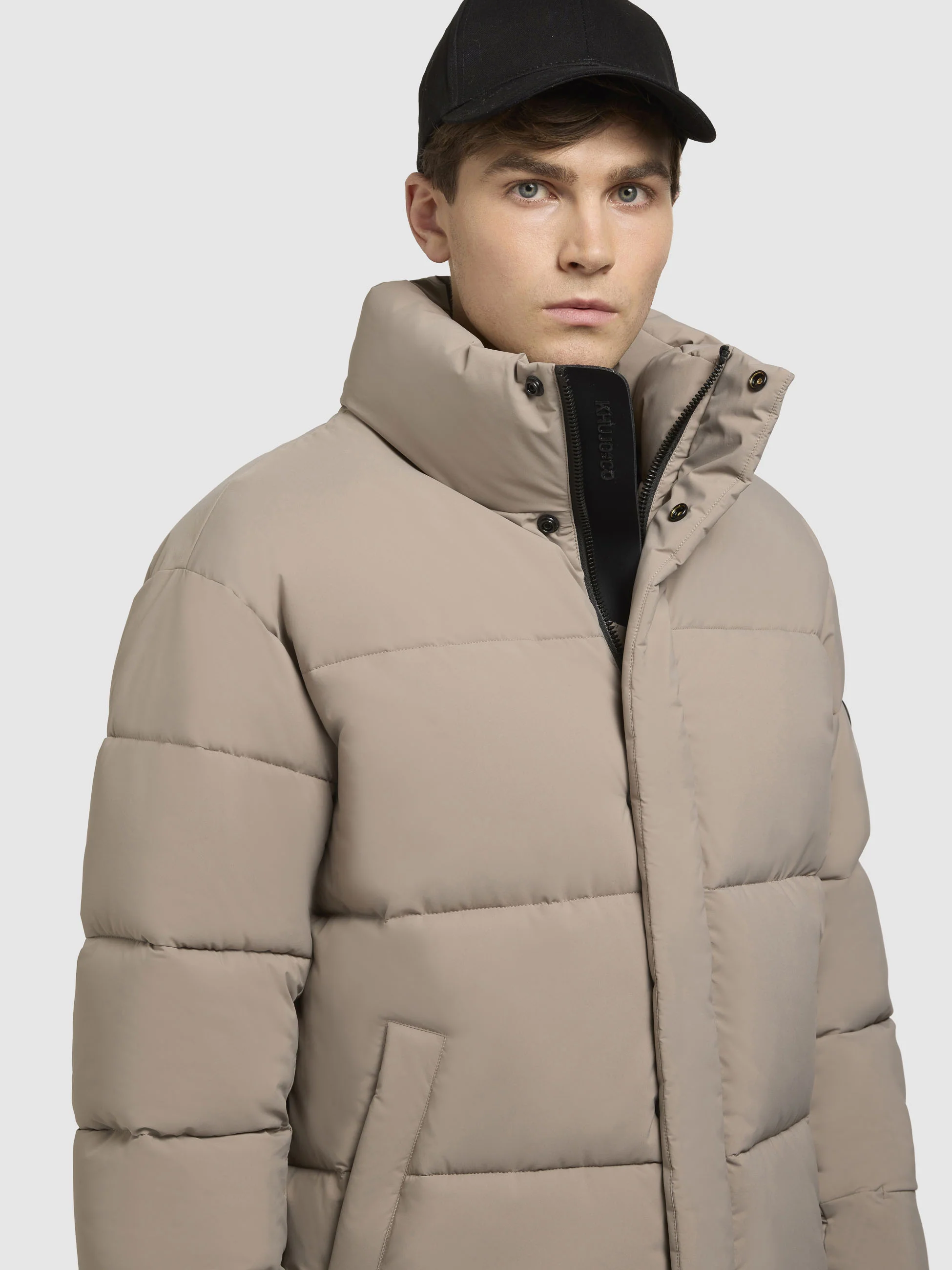 Jacke DUNGH MATT Graubeige - Image 7