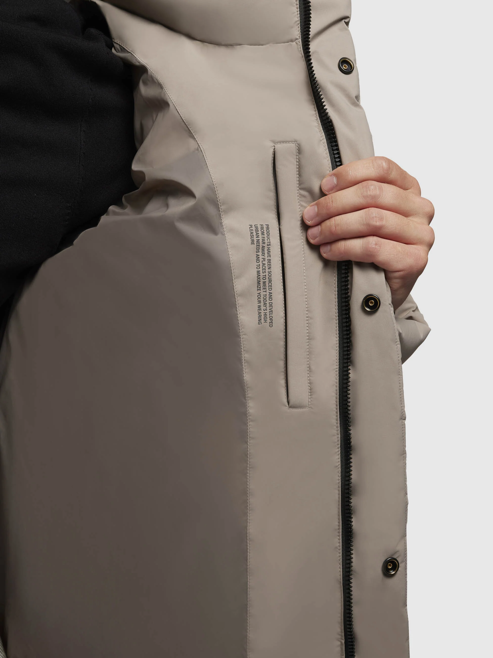 Jacke DUNGH MATT Graubeige - Image 8