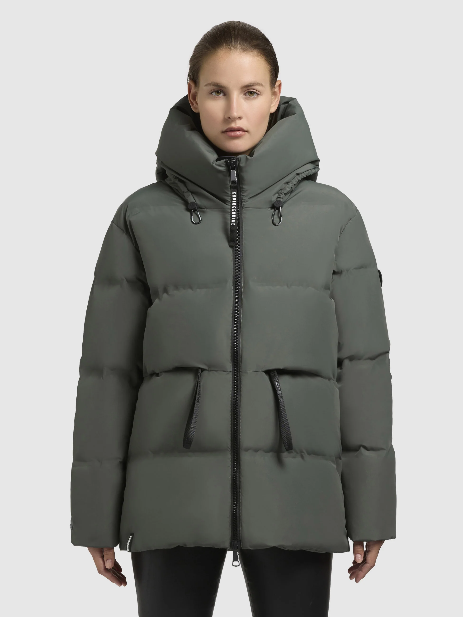 Jacke ELLIS Graugrün - Image 4
