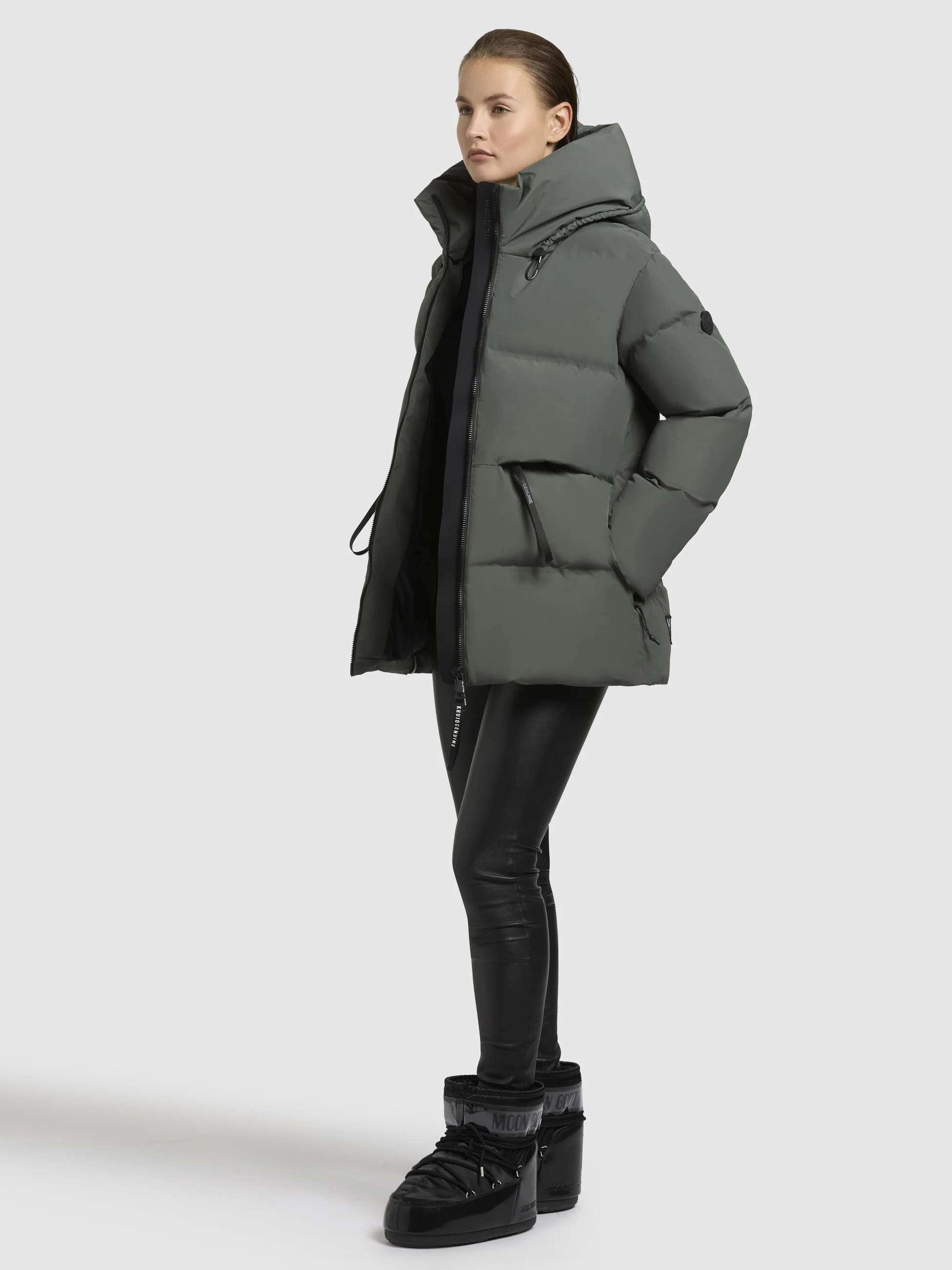 Jacke ELLIS Graugrün - Image 6