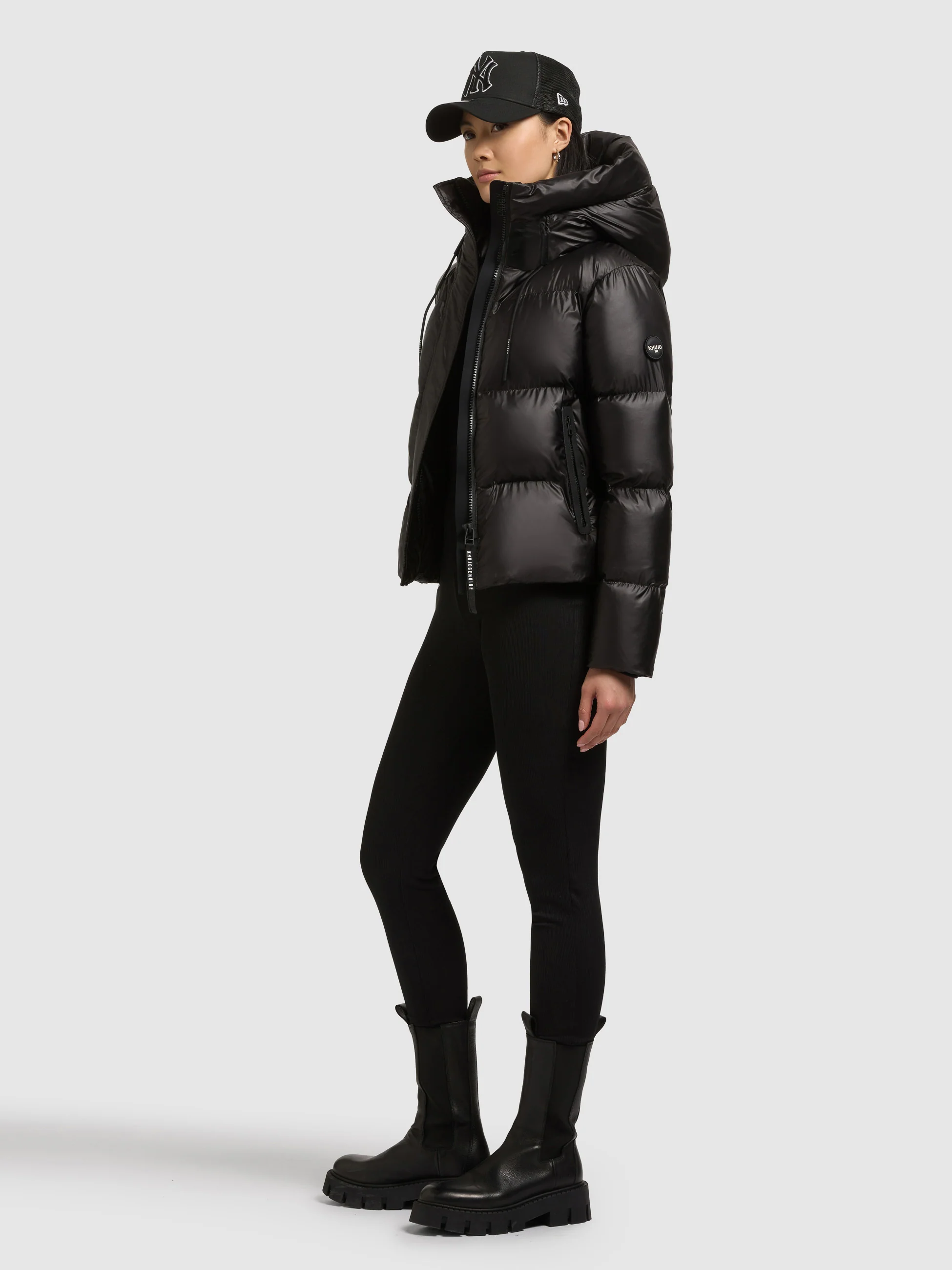 Jacke ENITS SHINY BLACK - Image 2