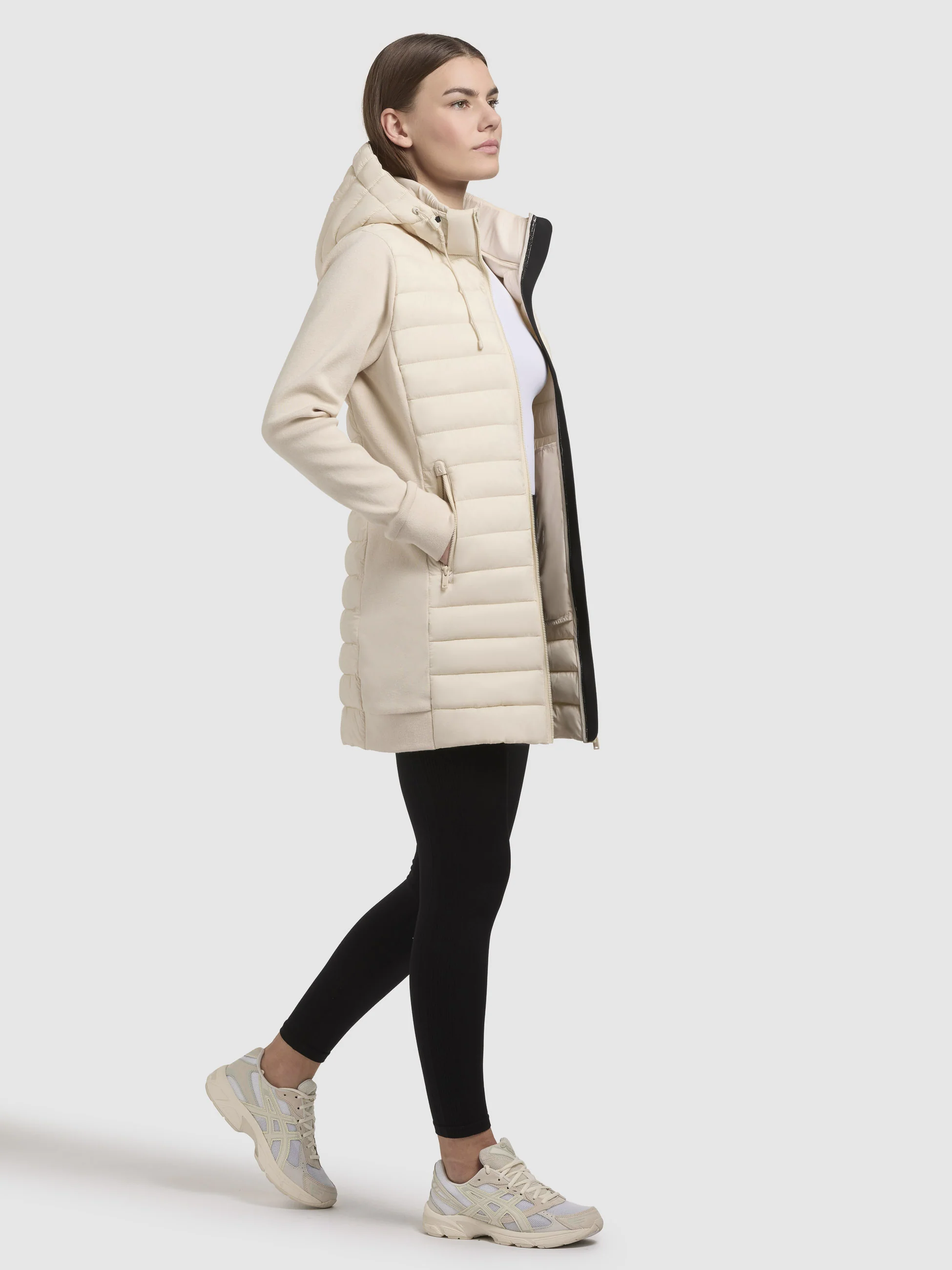 Jacke ETELE Hellbeige