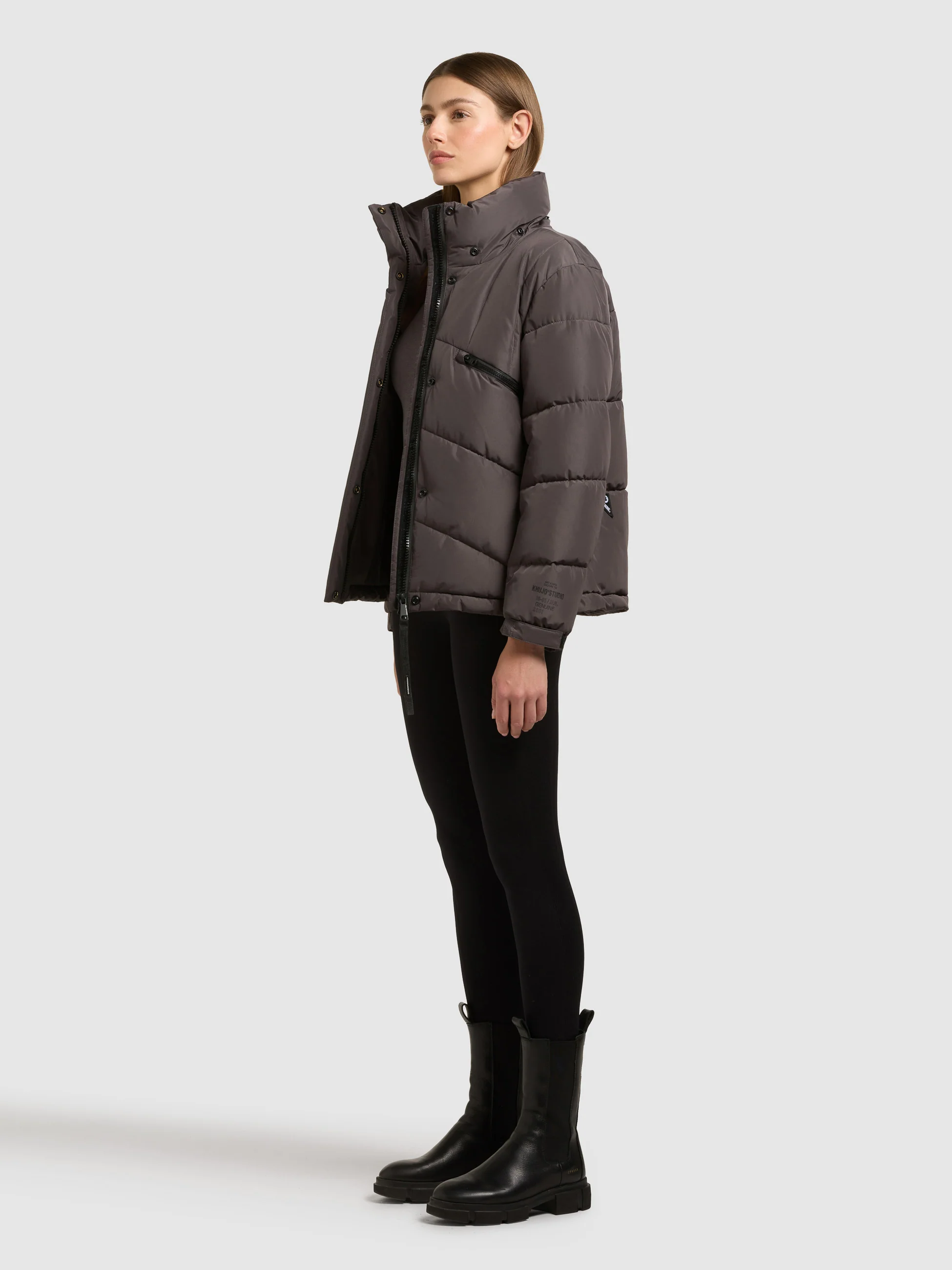 Jacke EVANDE GRAPHITE GREY - Image 2