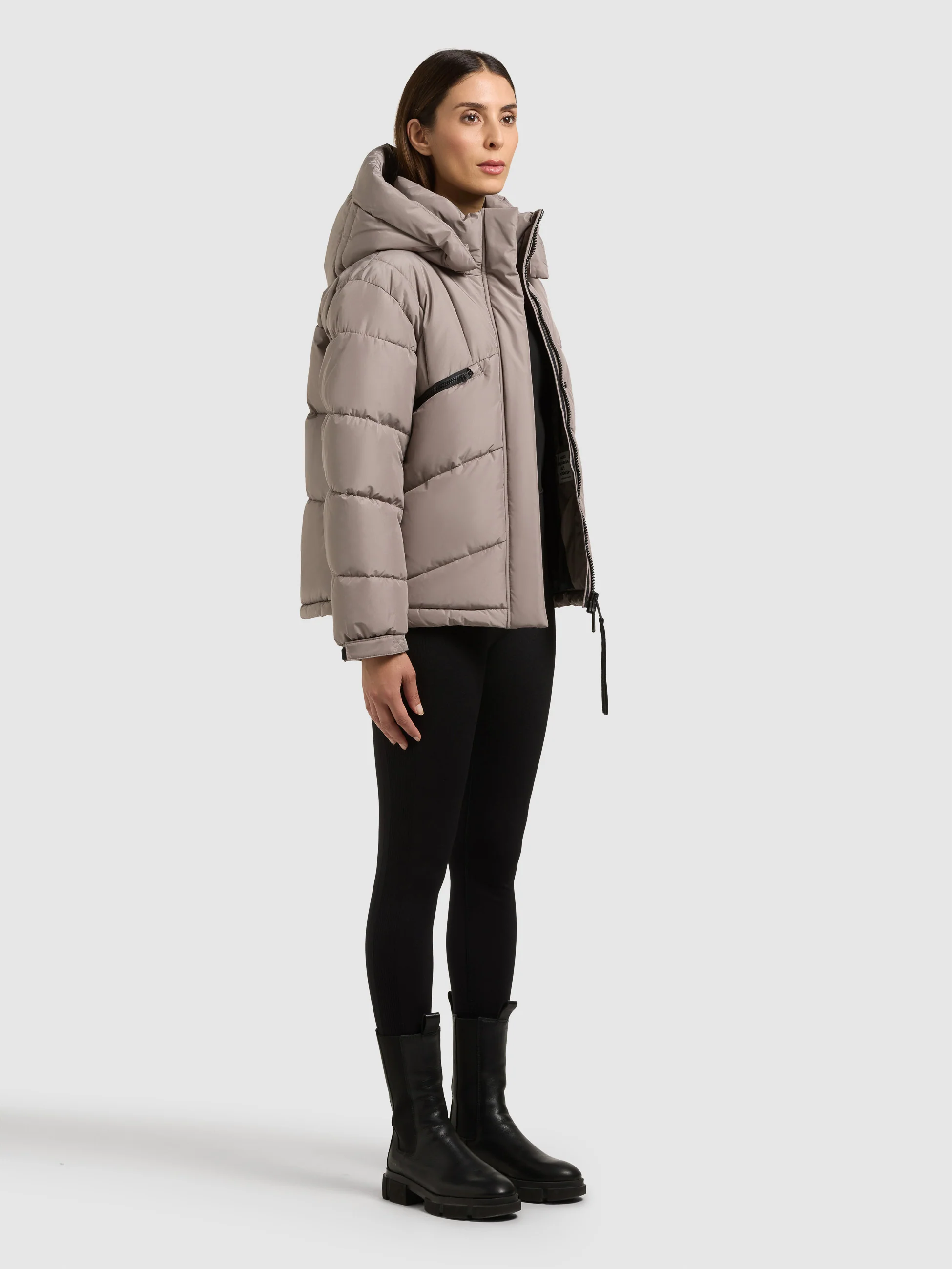 Jacke EVANDE GREIGE - Image 6
