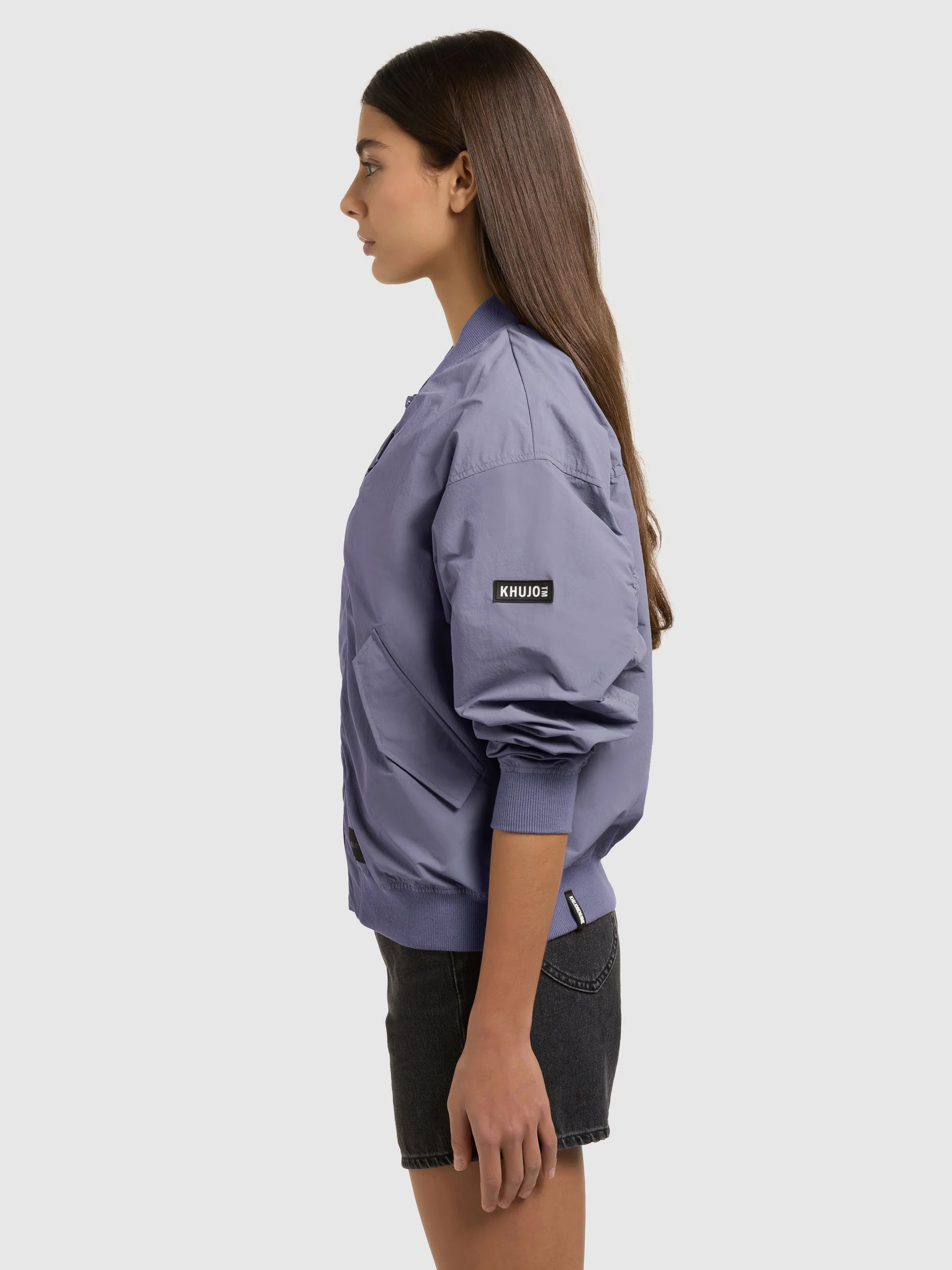 Jacke FACEE WITH BAG MISTY BLUE - Image 8