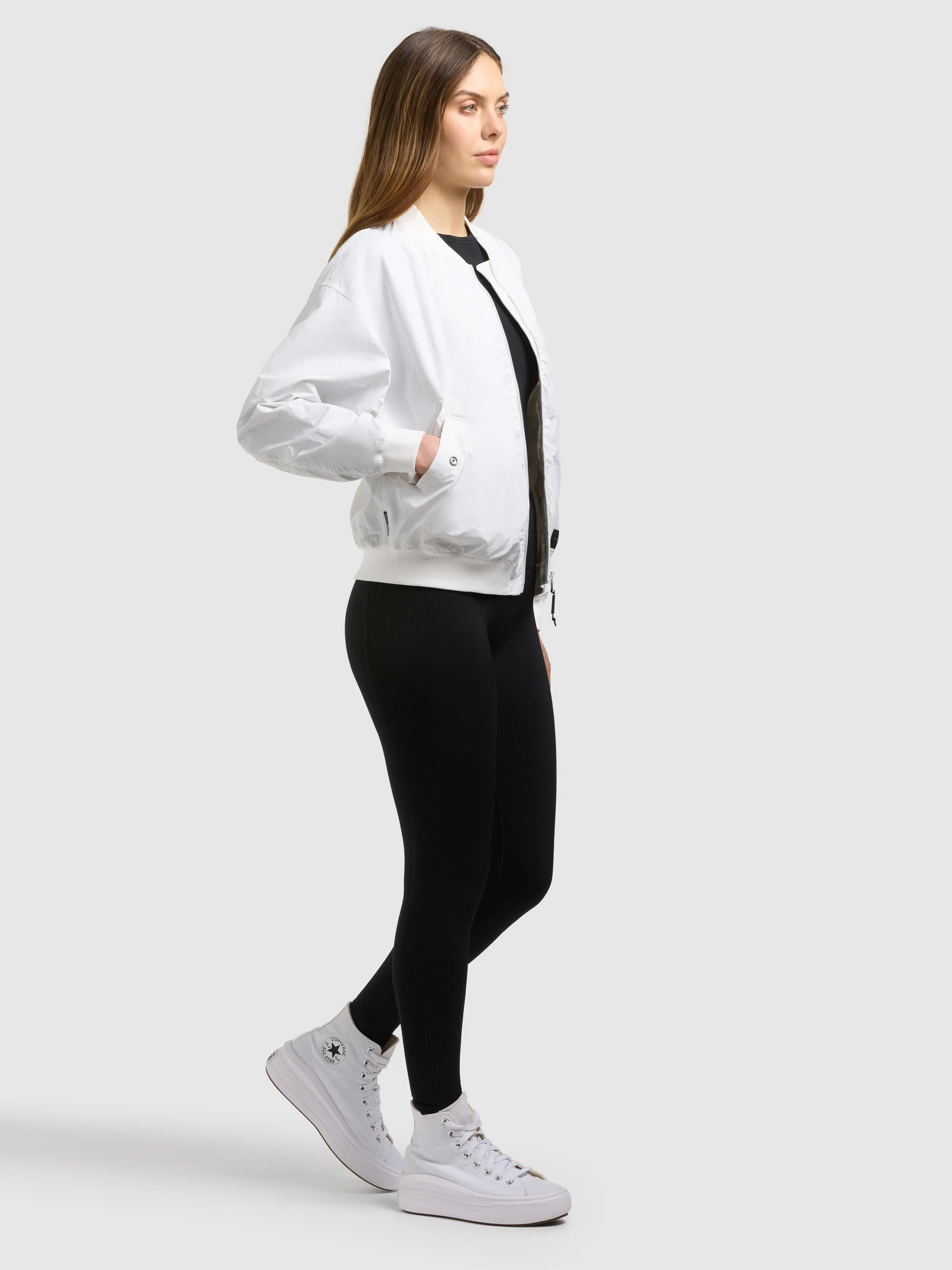 Jacke FACEE WITH BAG OFF WHITE - Image 2