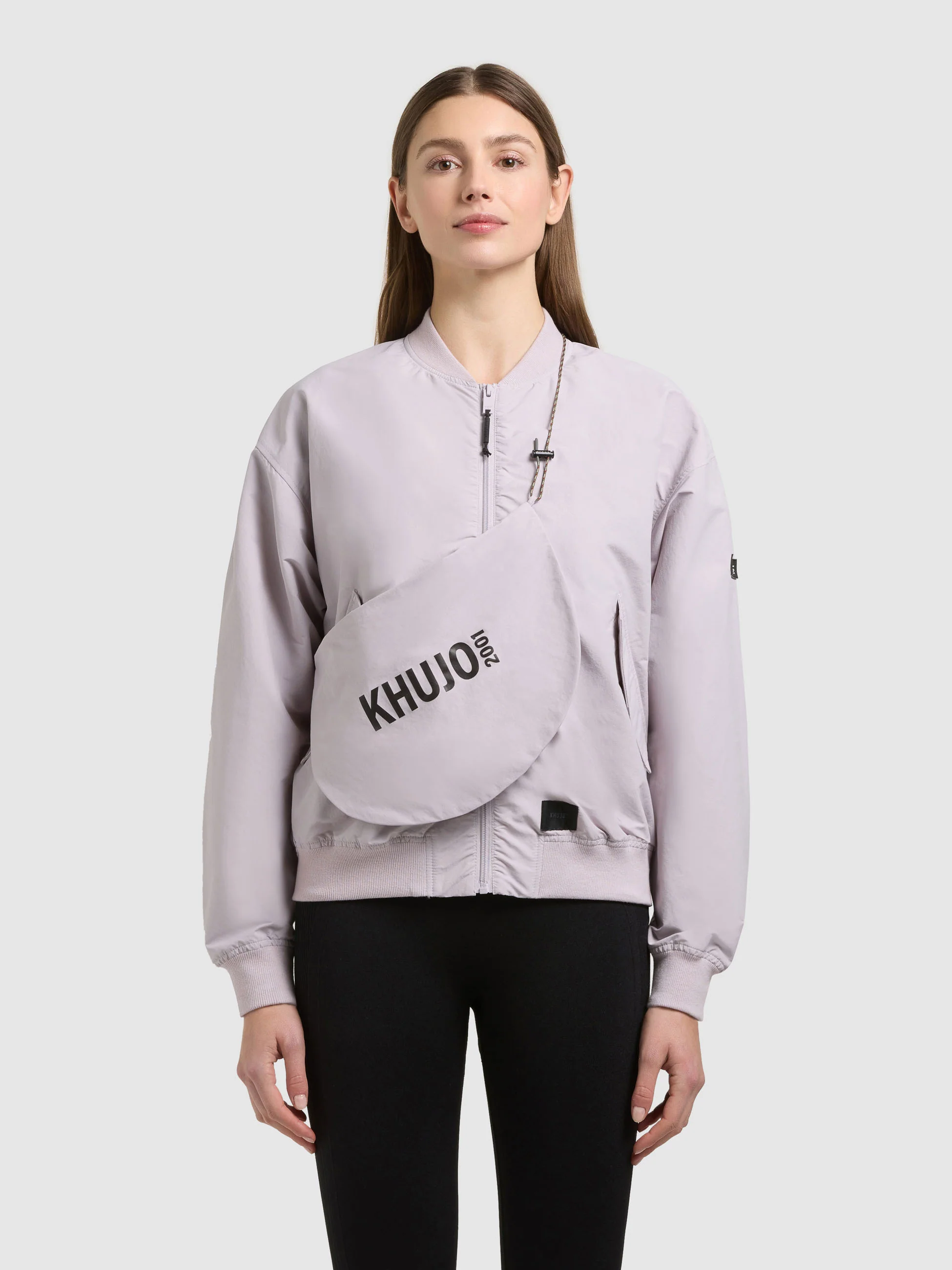 Jacke FACEE WITH BAG RAINDROPS LILAC - Image 2