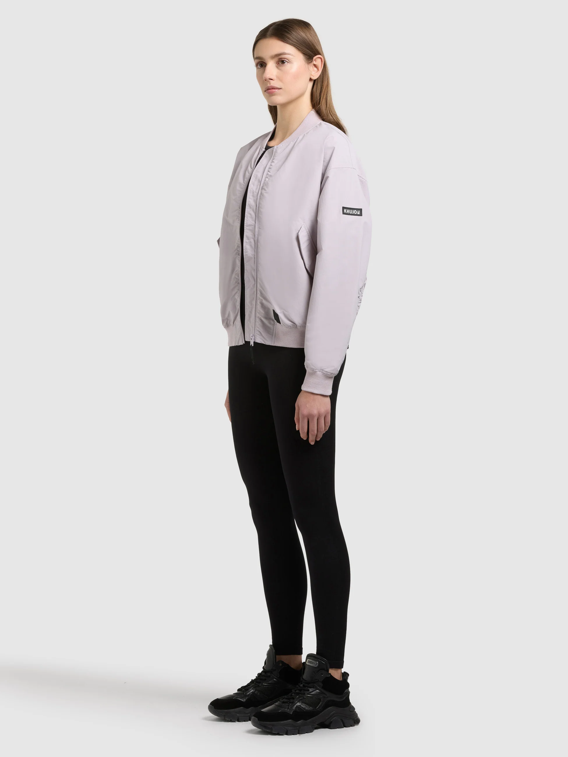 Jacke FACEE WITH BAG RAINDROPS LILAC - Image 6