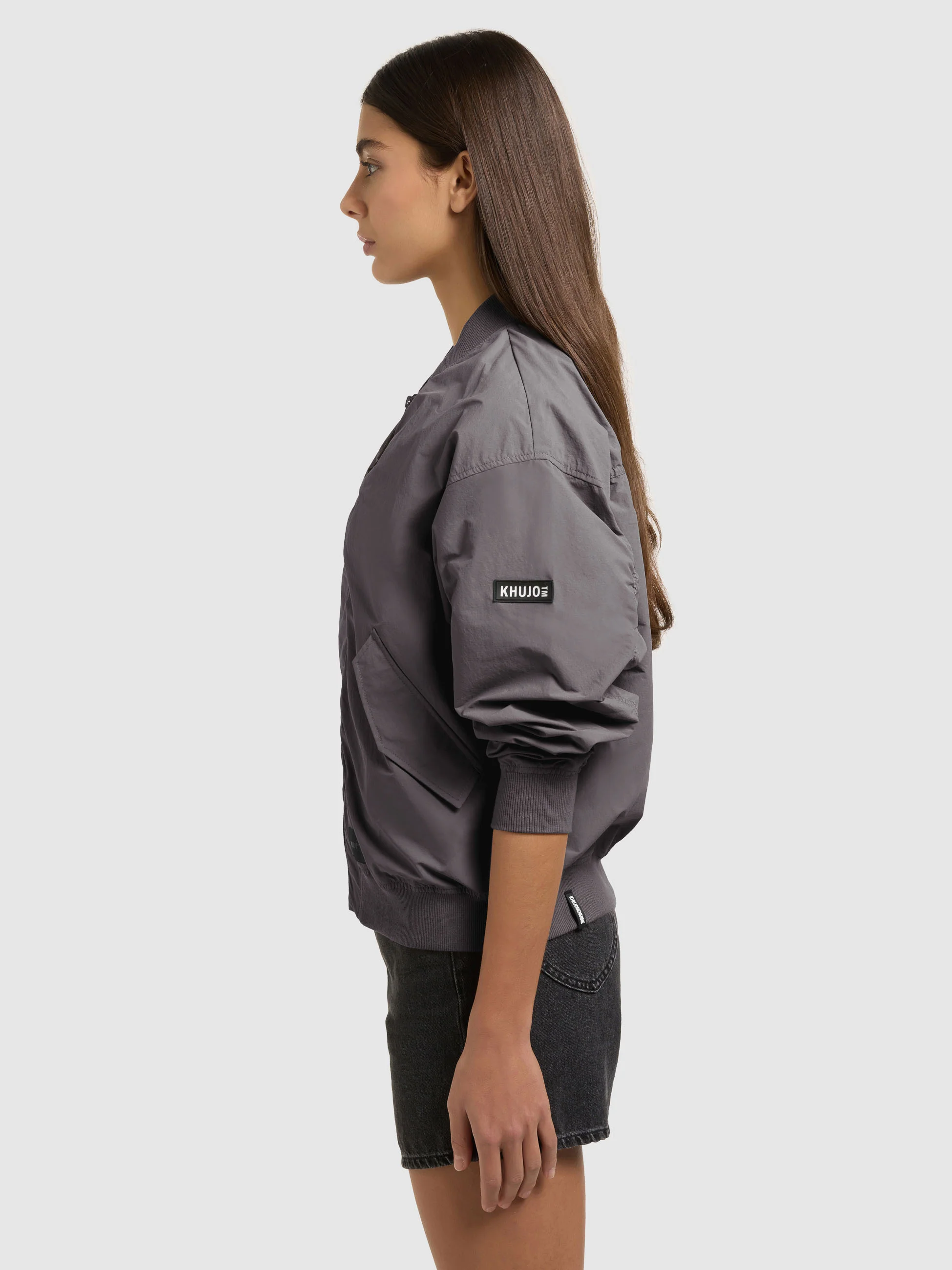 Jacke FACEE WITH BAG SLATE GREY - Image 8