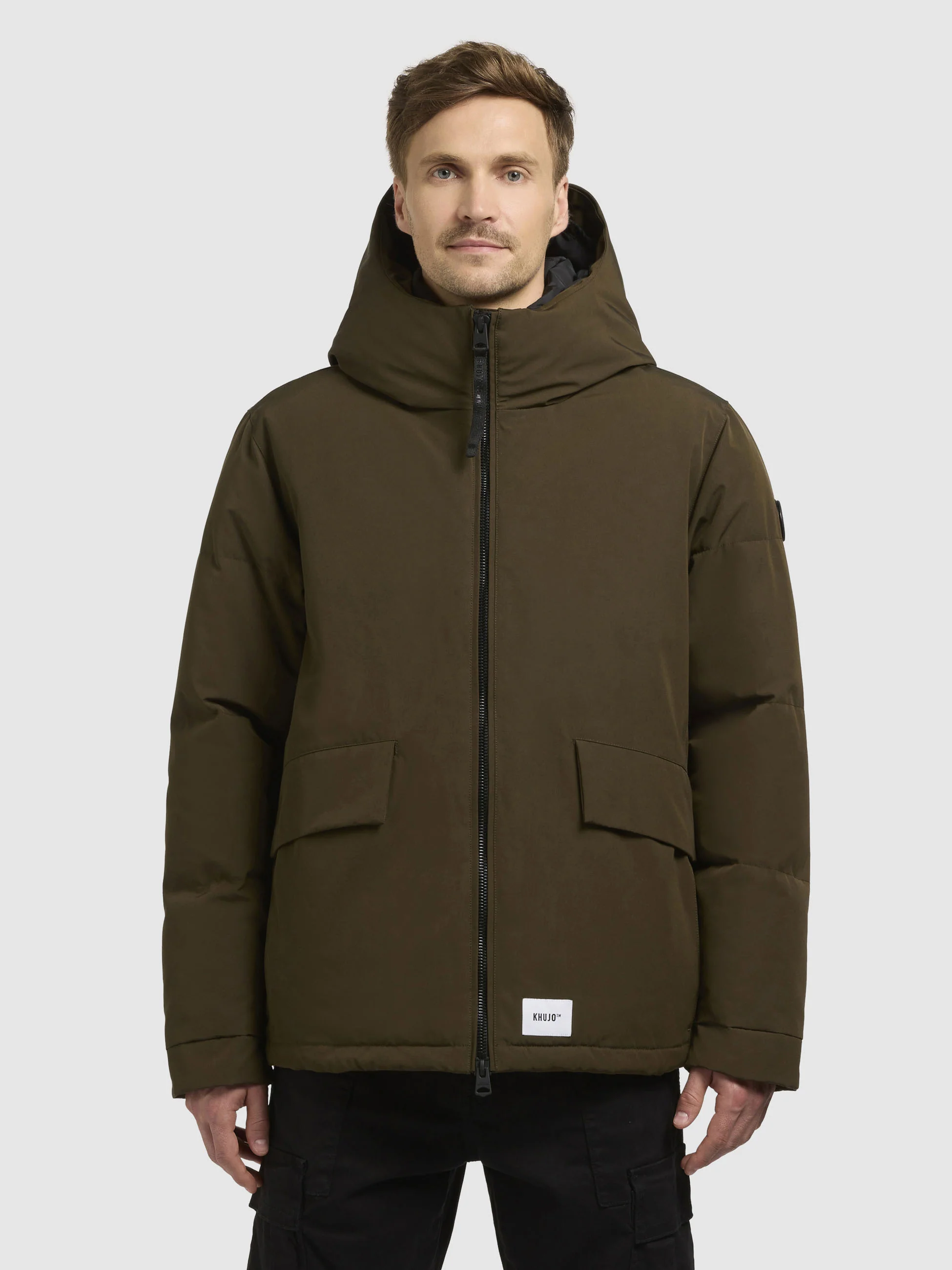 Jacke Jacke GERO Dunkeloliv - Image 4