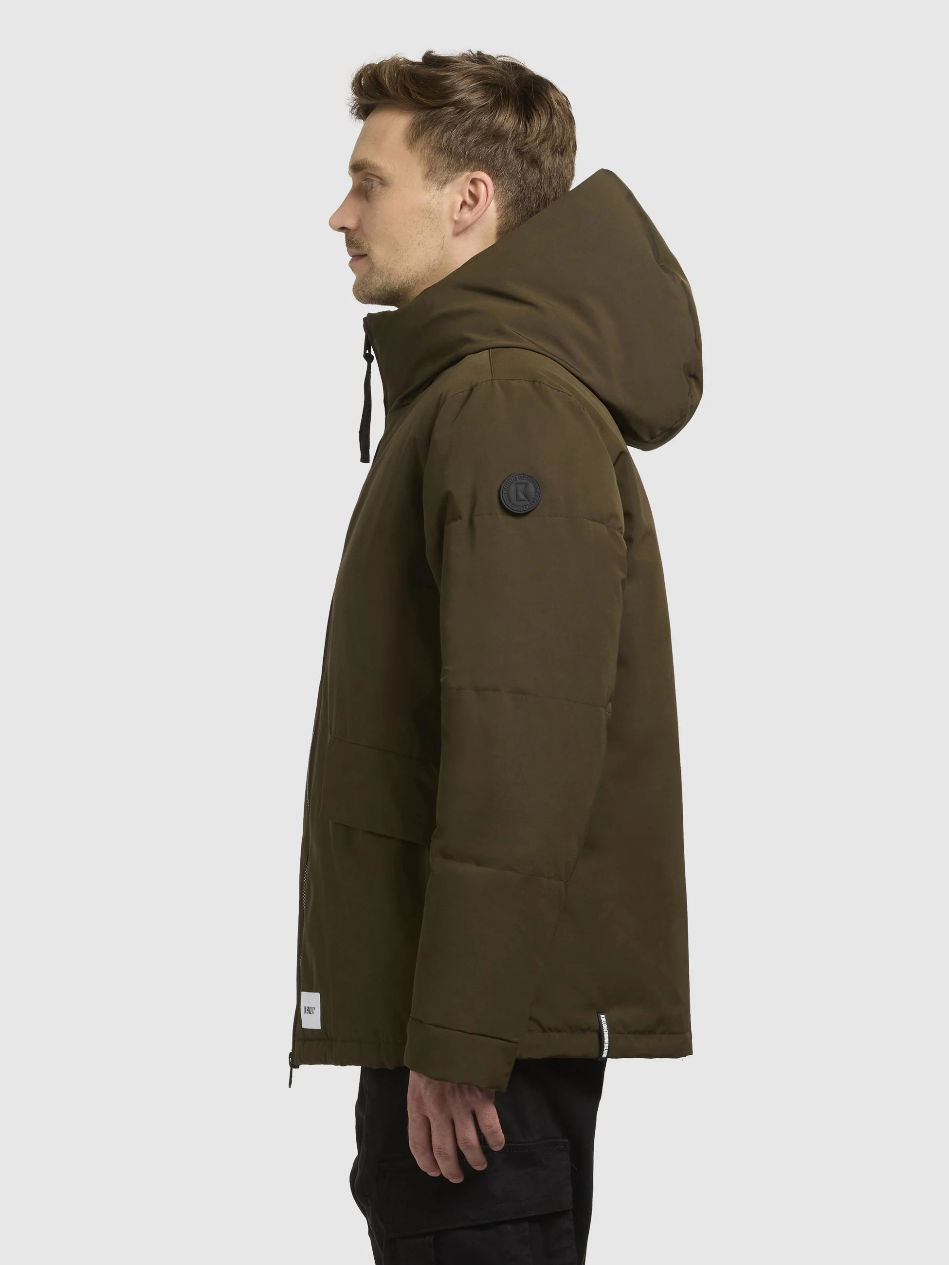 Jacke Jacke GERO Dunkeloliv - Image 5