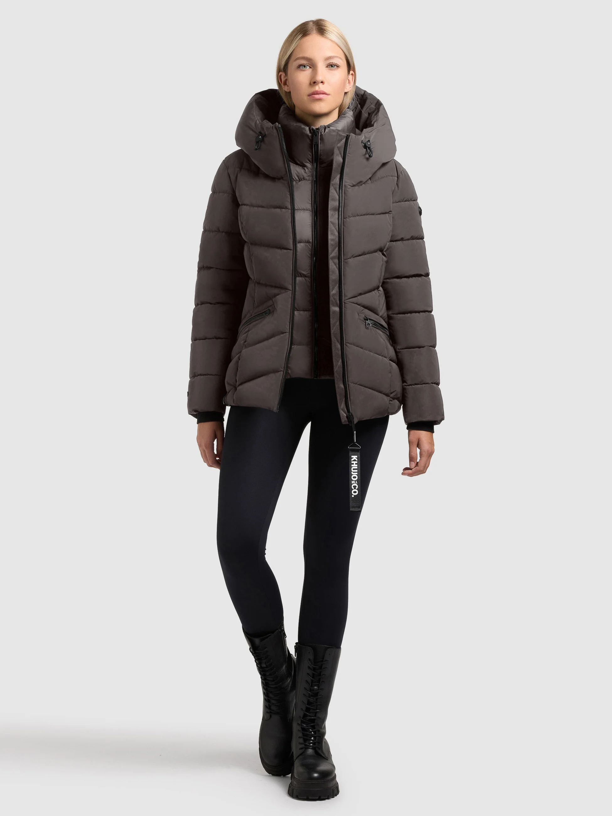 Jacke HERSCH 2IN1 (Einsatz herausnehmbar) GRAPHITE GREY