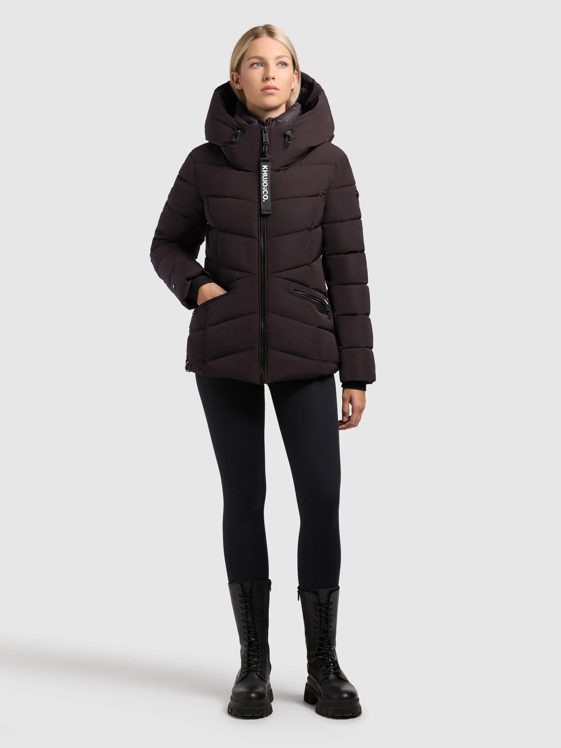 Jacke HERSCH 2IN1 (Einsatz herausnehmbar) MOODY PLUM - Image 6