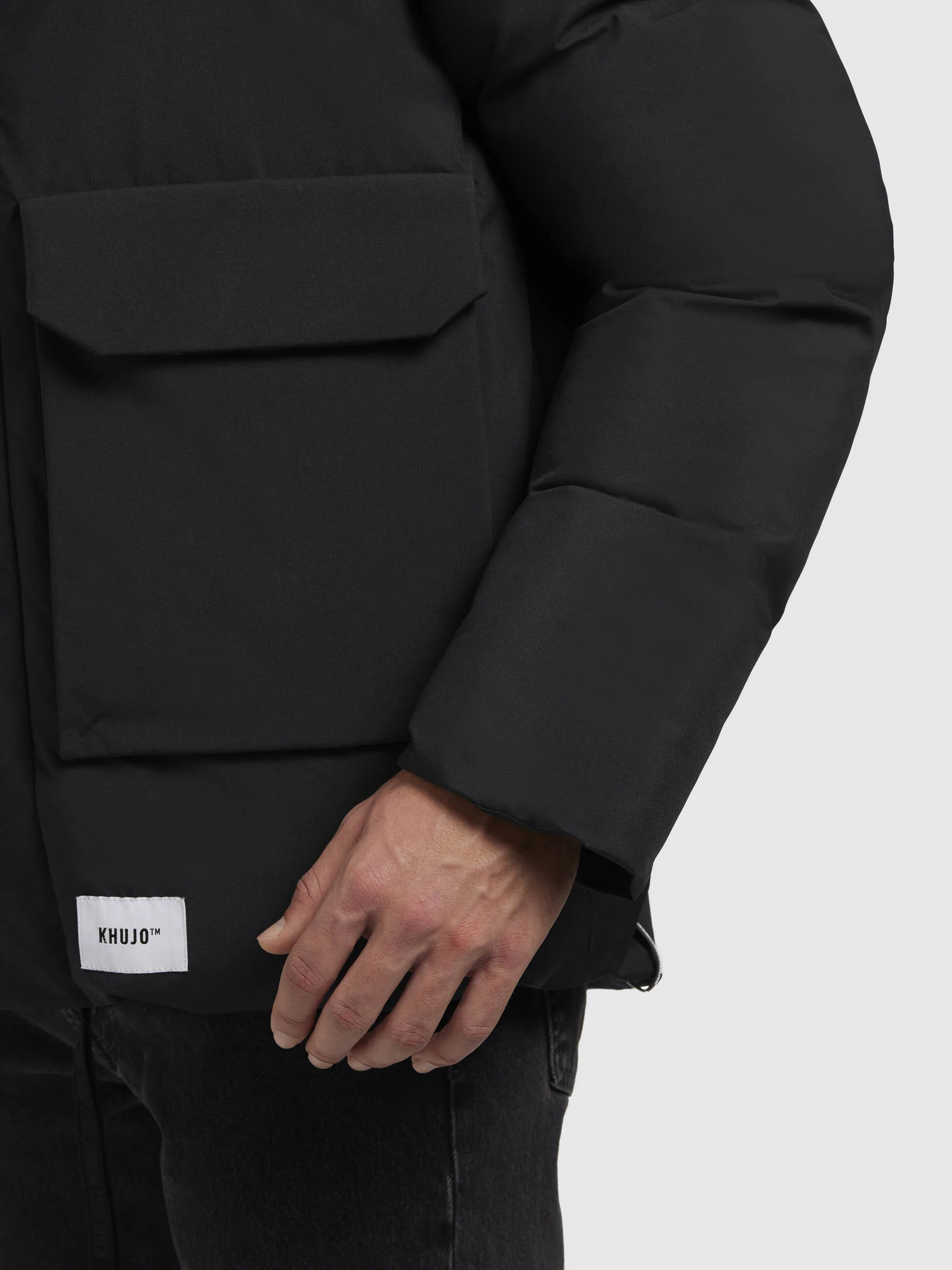 Jacke HINTO2 Schwarz - Image 8