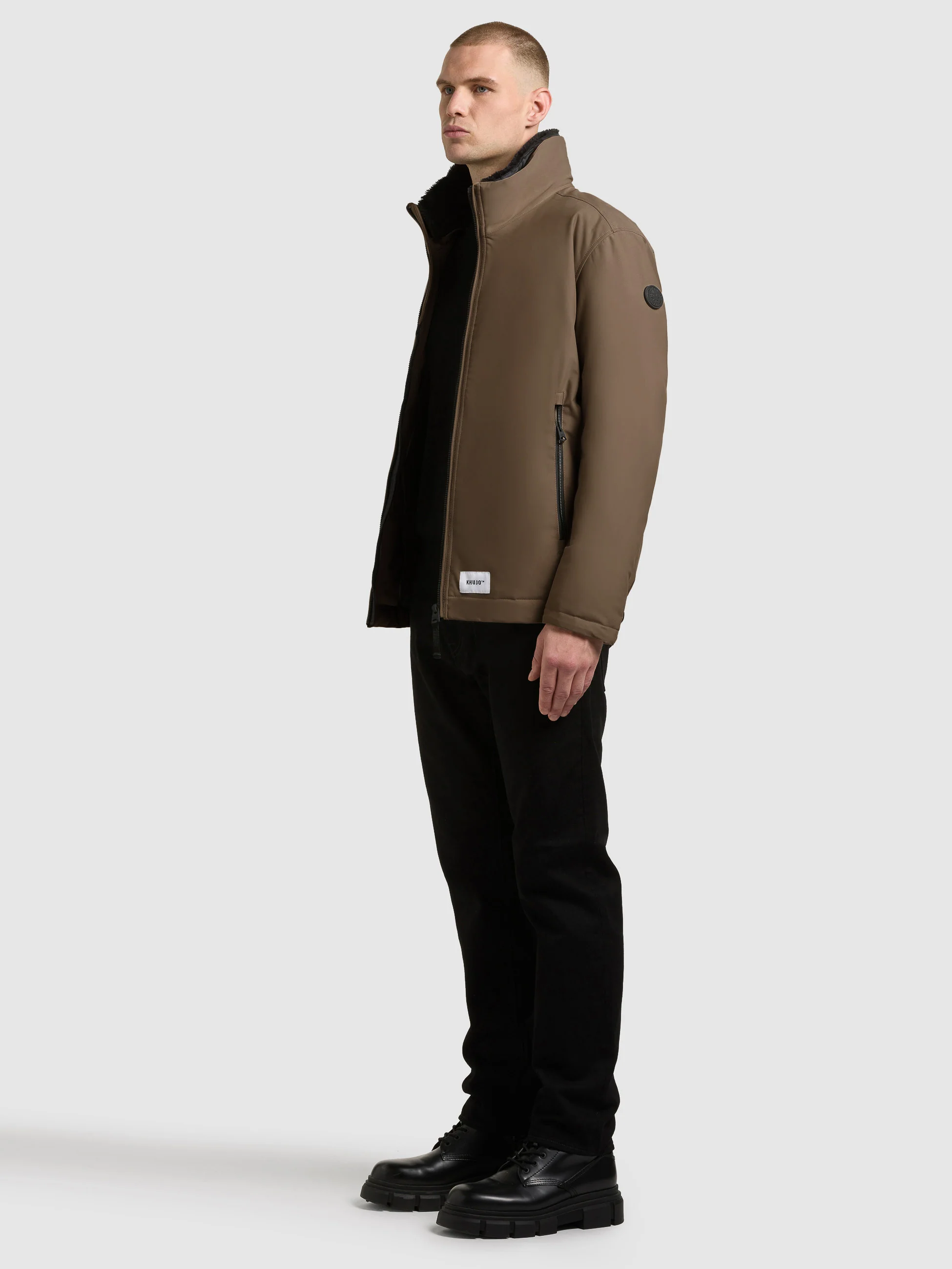 Jacke HUEY DULL GREEN - Image 2