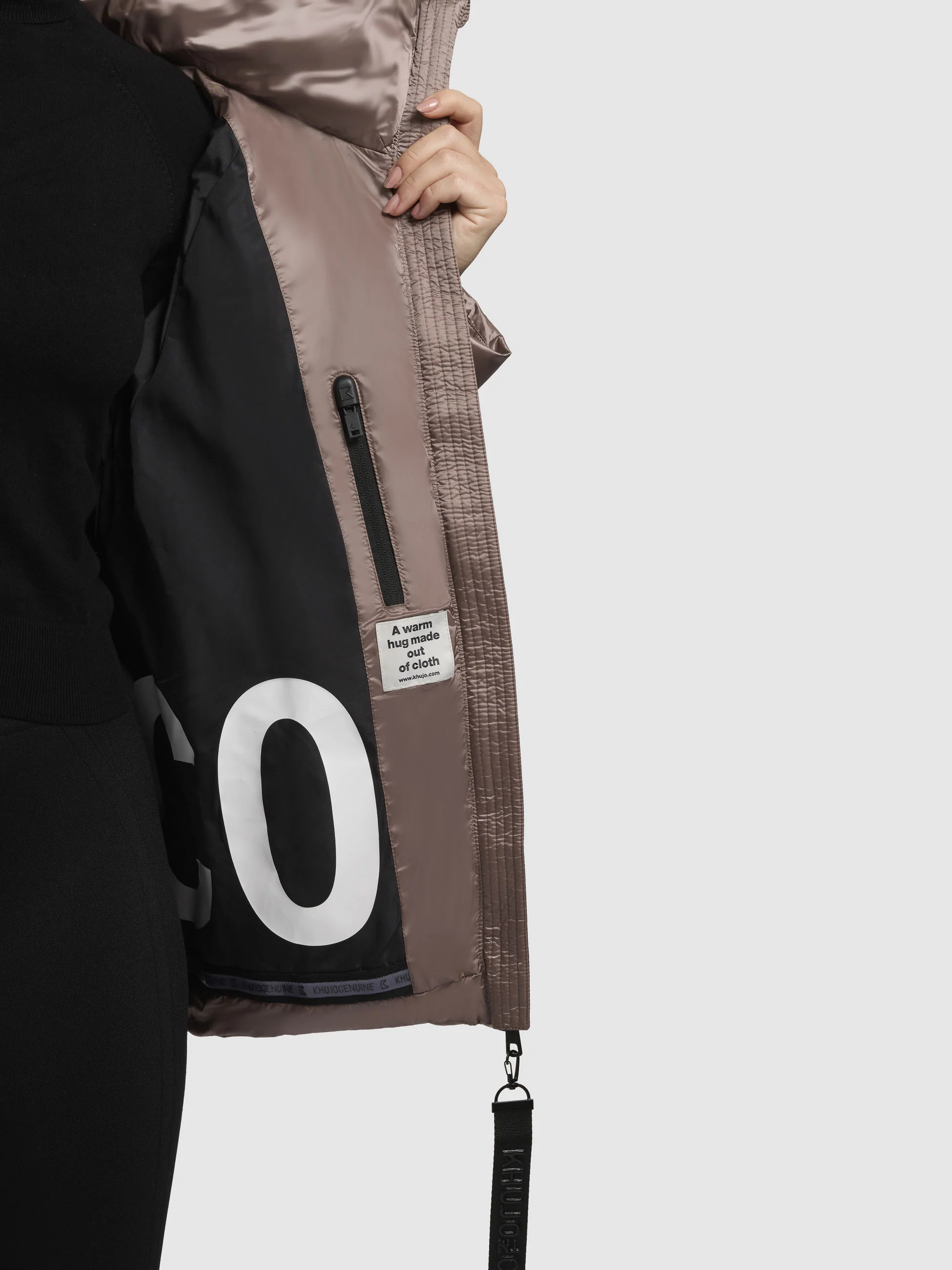 Jacke ISETT Taupe - Image 8