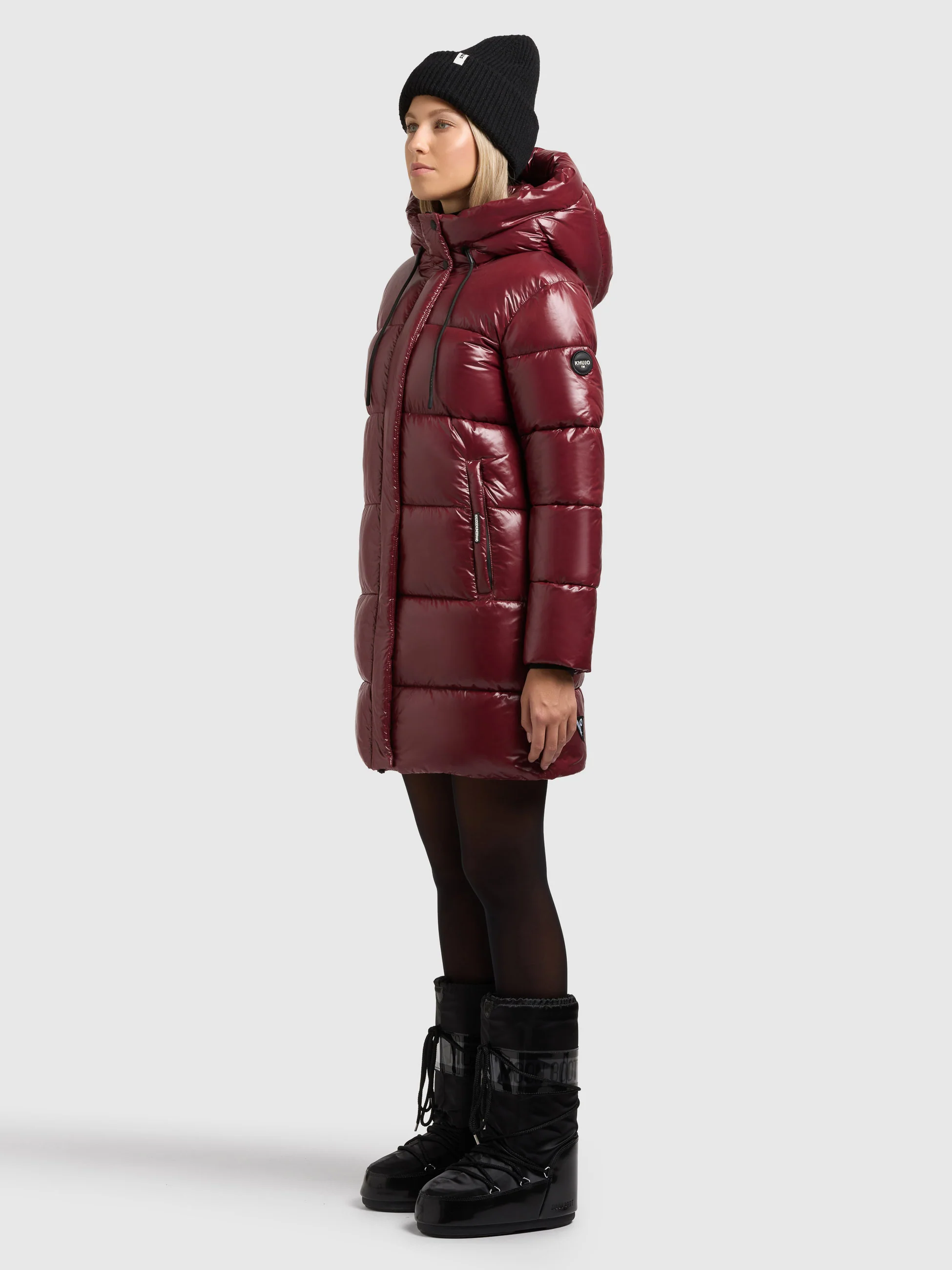 Jacke JANOU MAHAGONI RED - Image 5
