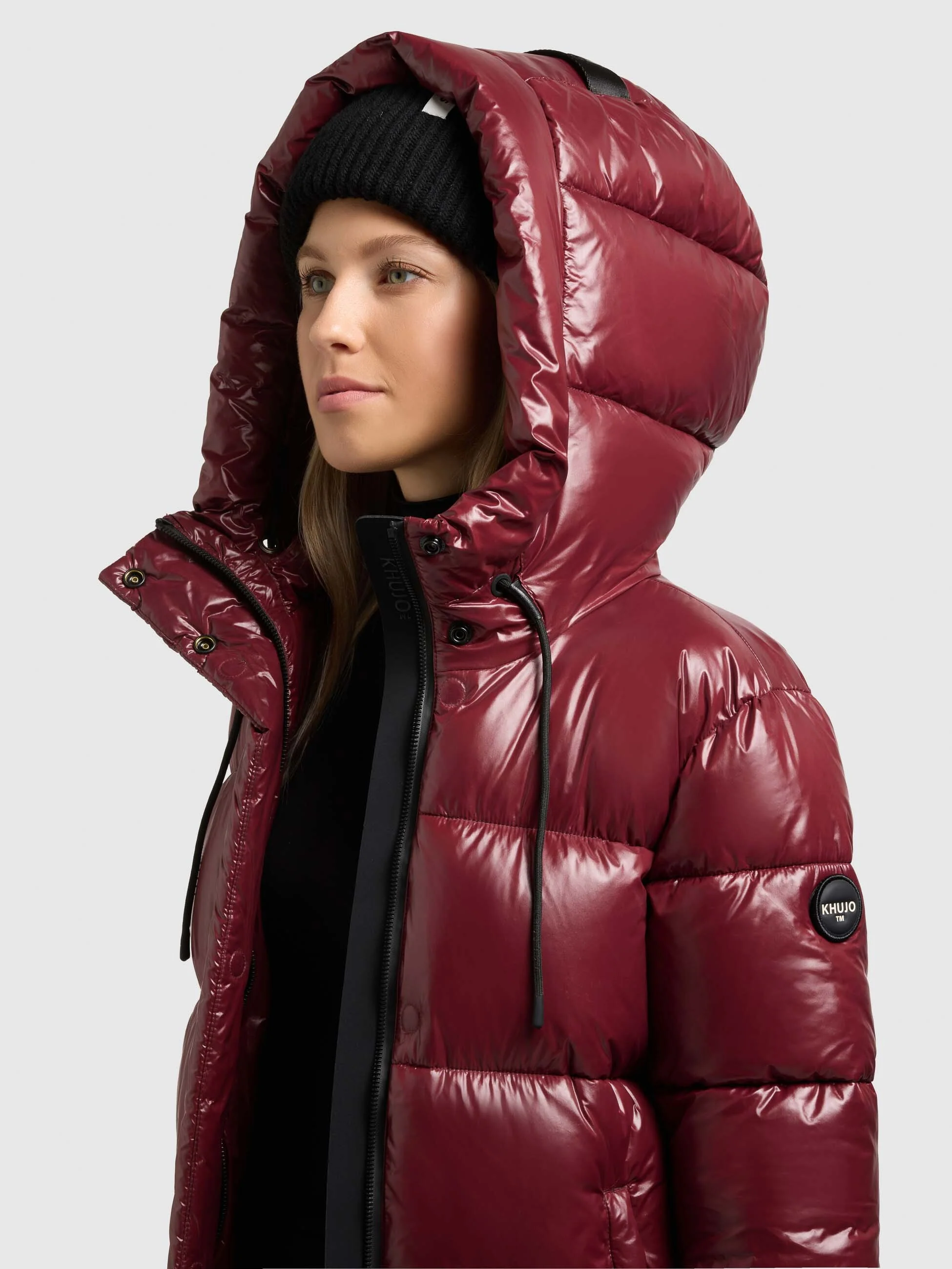 Jacke JANOU MAHAGONI RED - Image 7