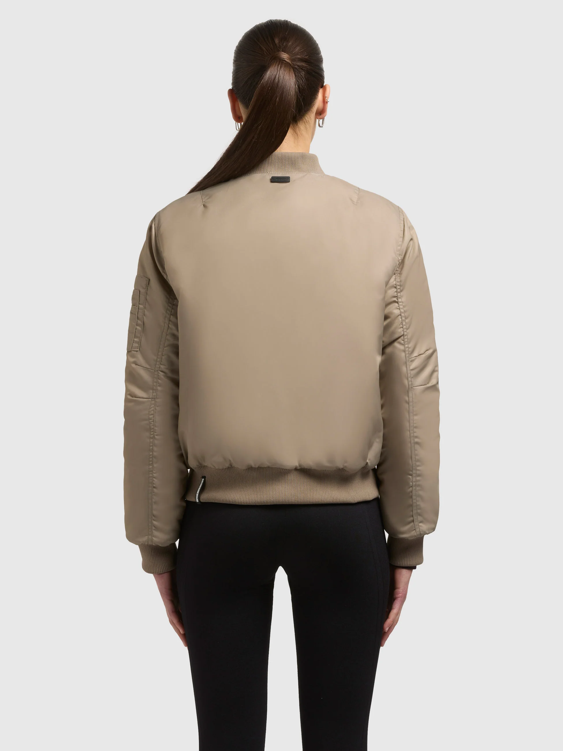 Jacke KASIA BOMBER BEIGE - Image 3