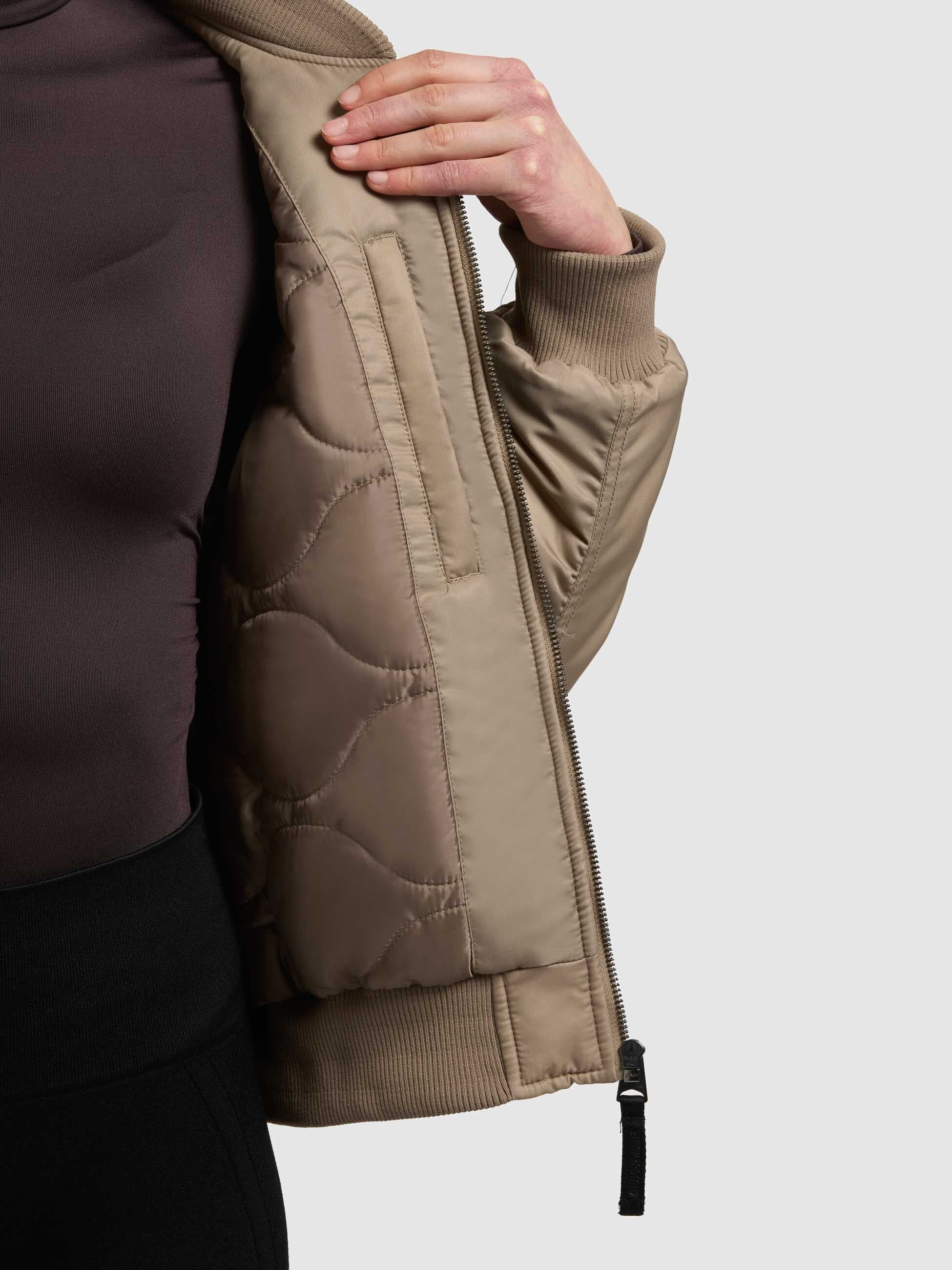 Jacke KASIA BOMBER BEIGE - Image 8