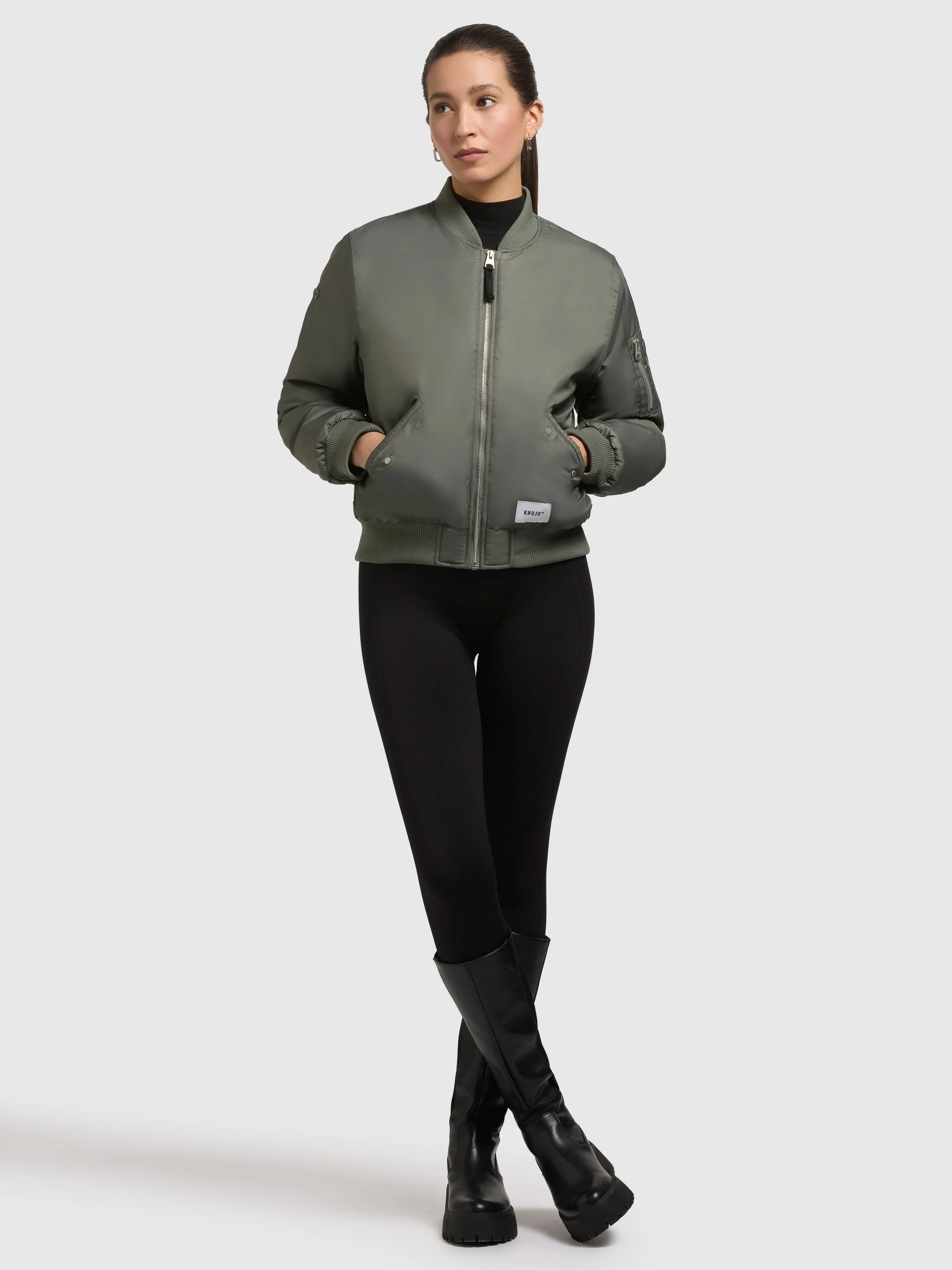 Jacke KASIA SAGE GREEN