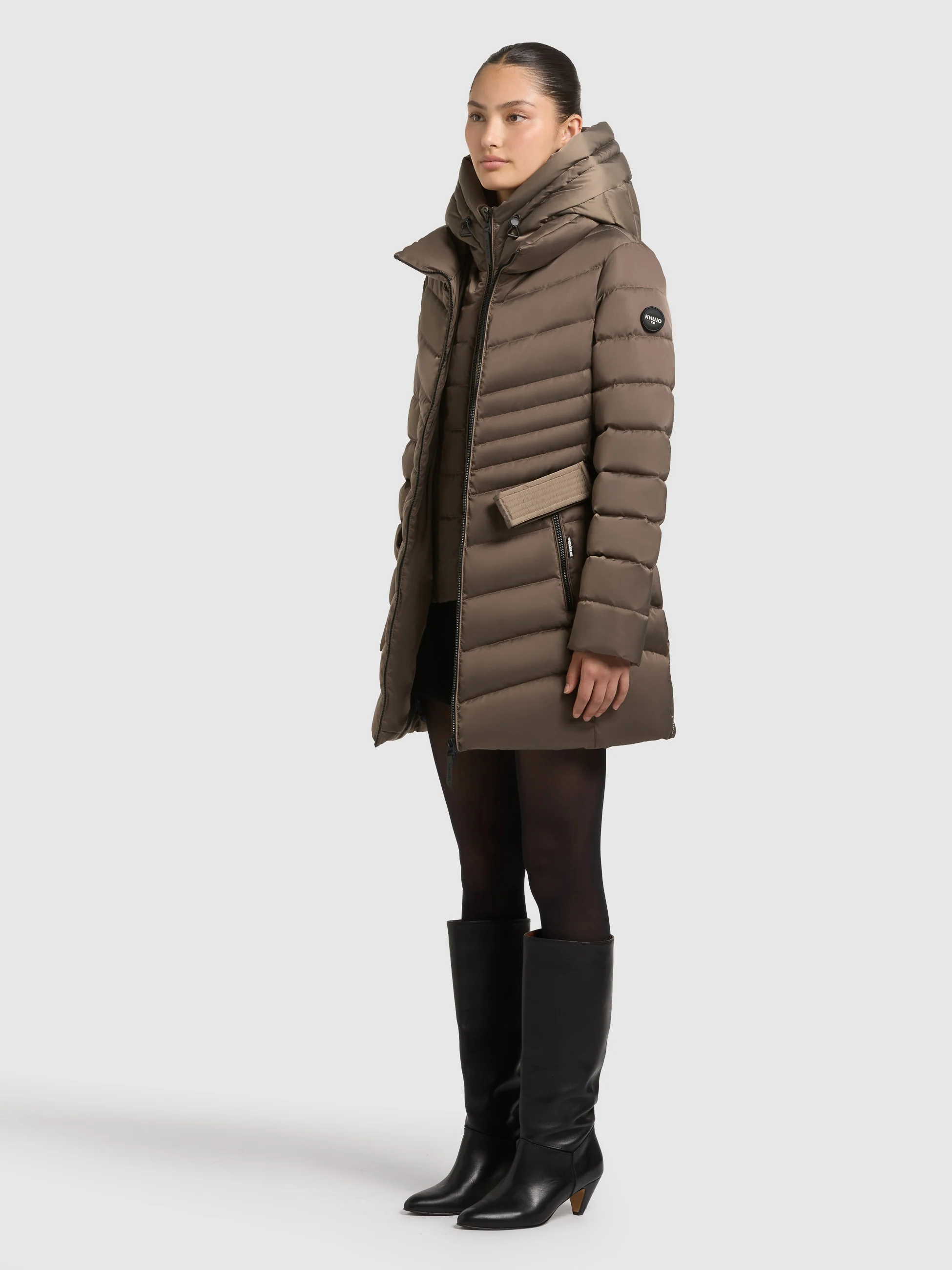 Jacke KINA CANE BROWN