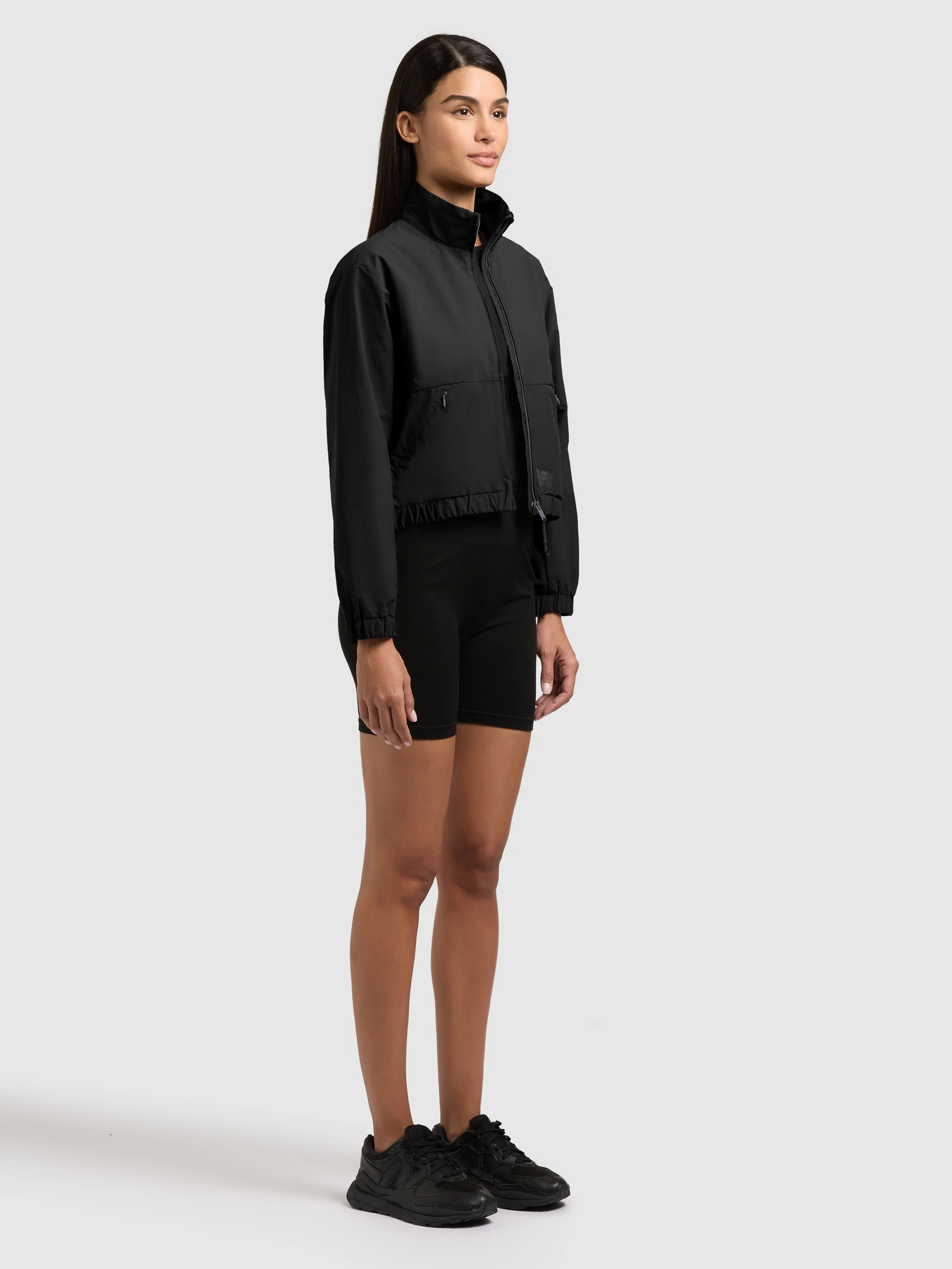 Jacke LEITZI WITH BAG BLACK - Image 6