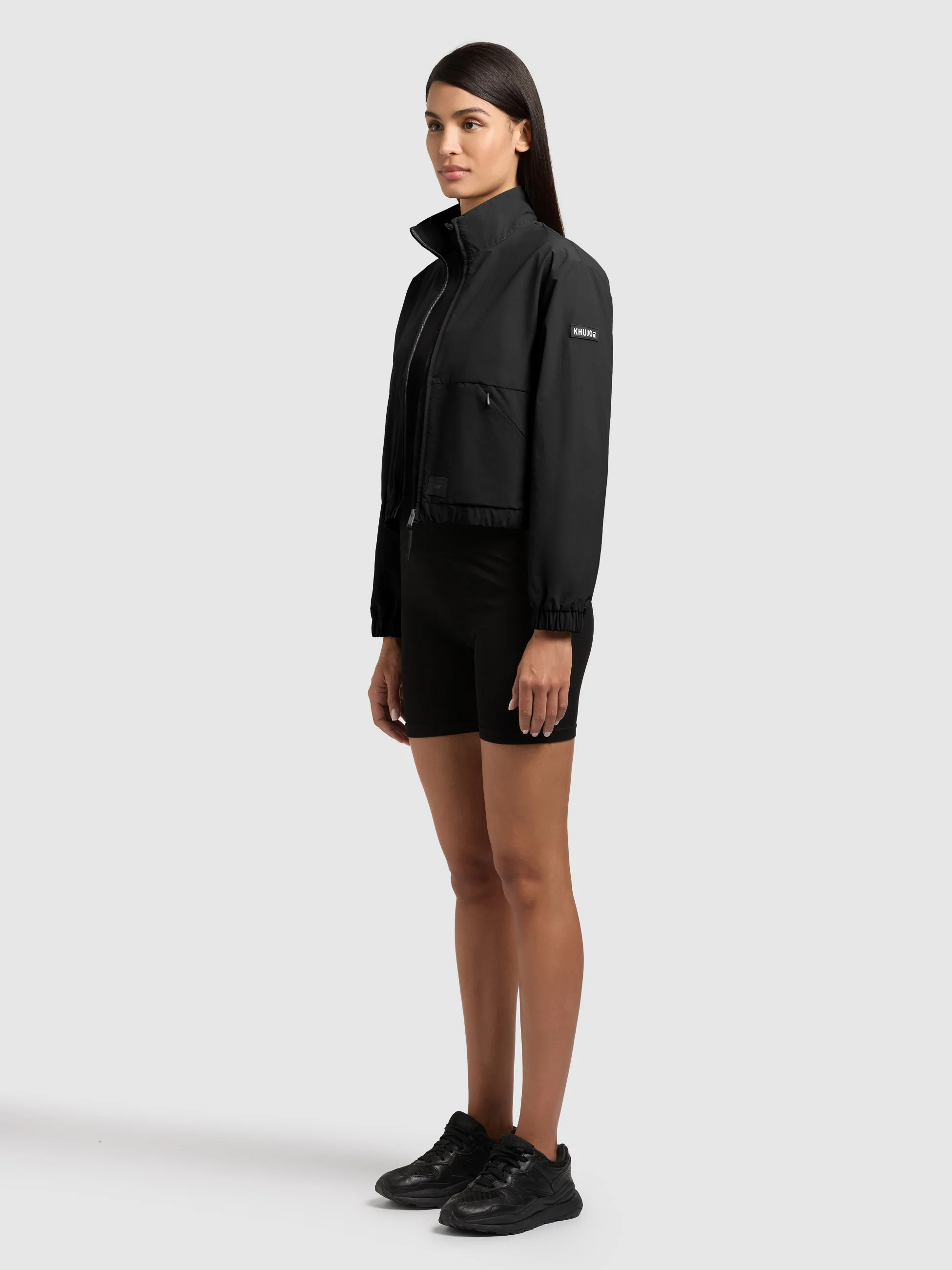Jacke LEITZI WITH BAG BLACK - Image 7