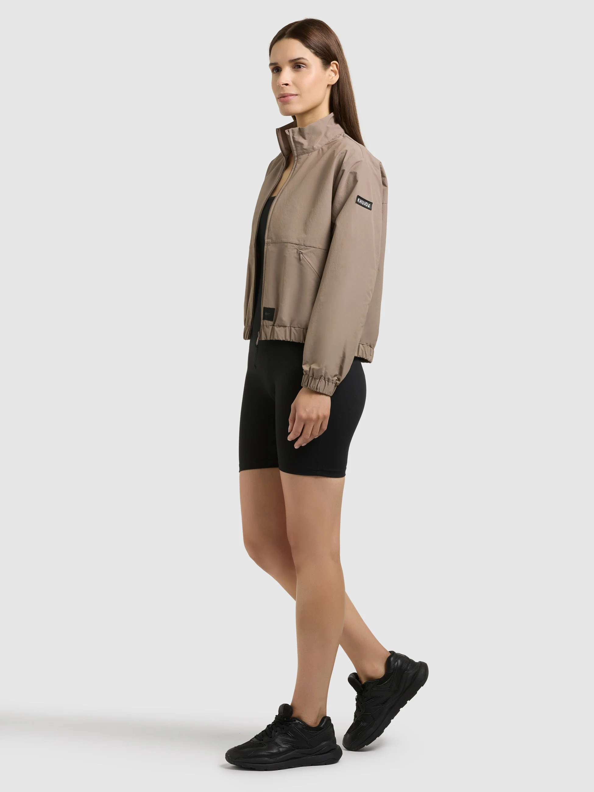 Jacke LEITZI WITH BAG LATTE BROWN - Image 6