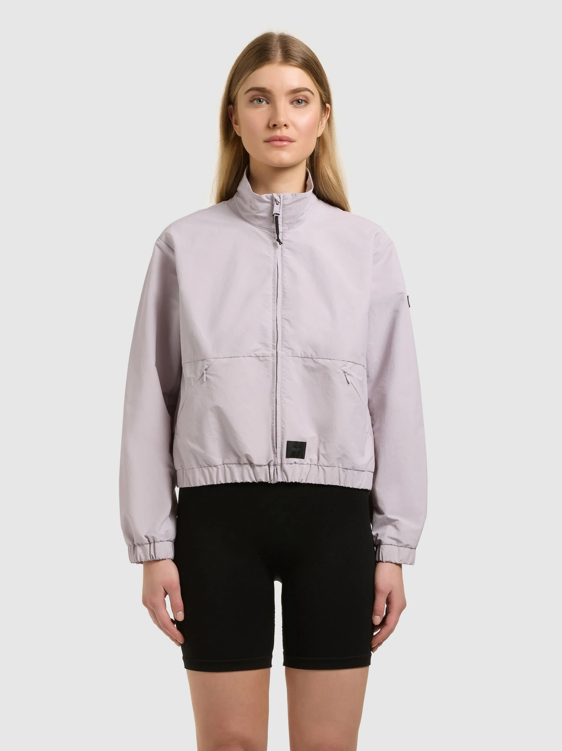 Jacke LEITZI WITH BAG RAINDROPS LILAC - Image 4