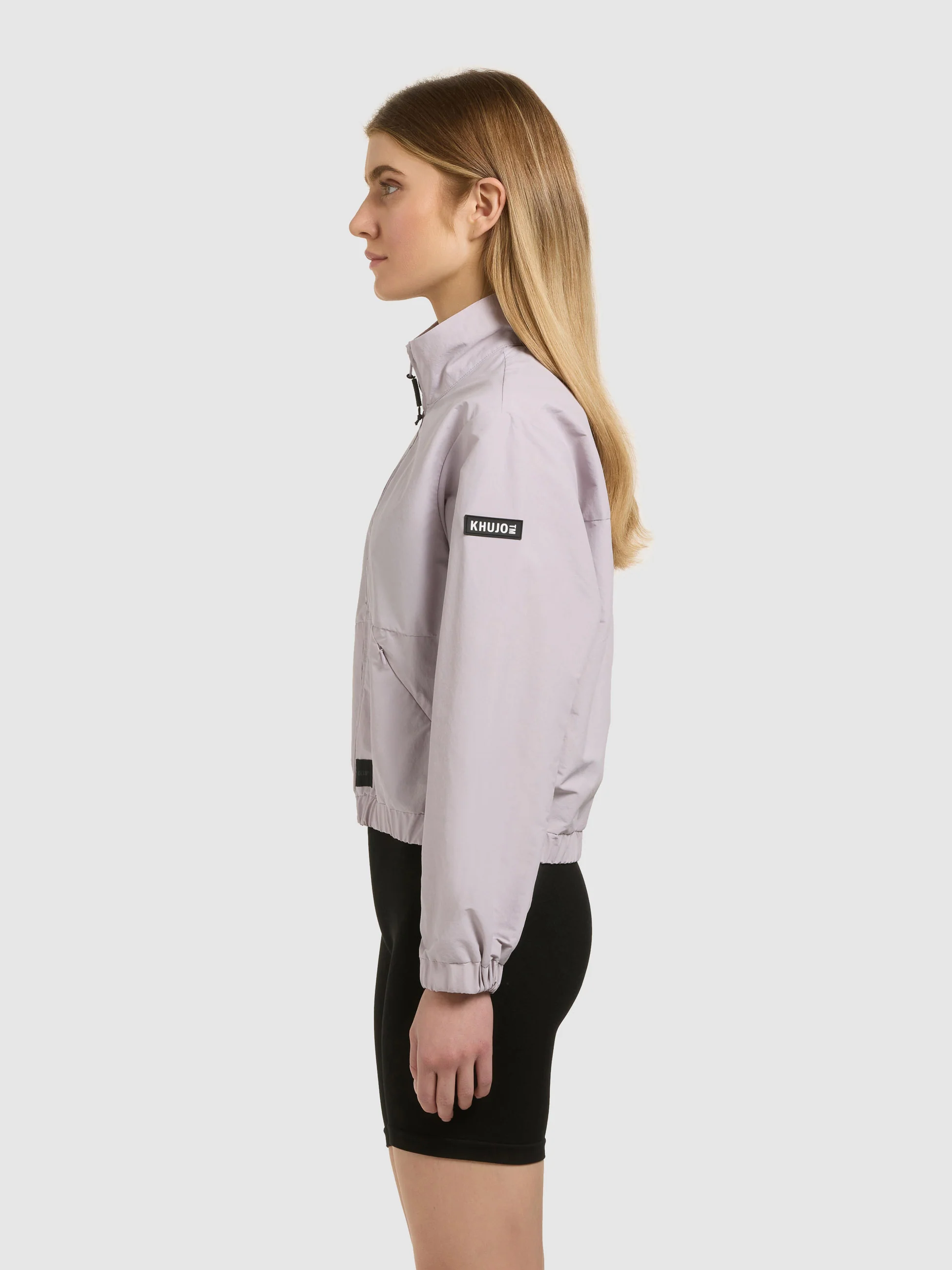 Jacke LEITZI WITH BAG RAINDROPS LILAC - Image 5