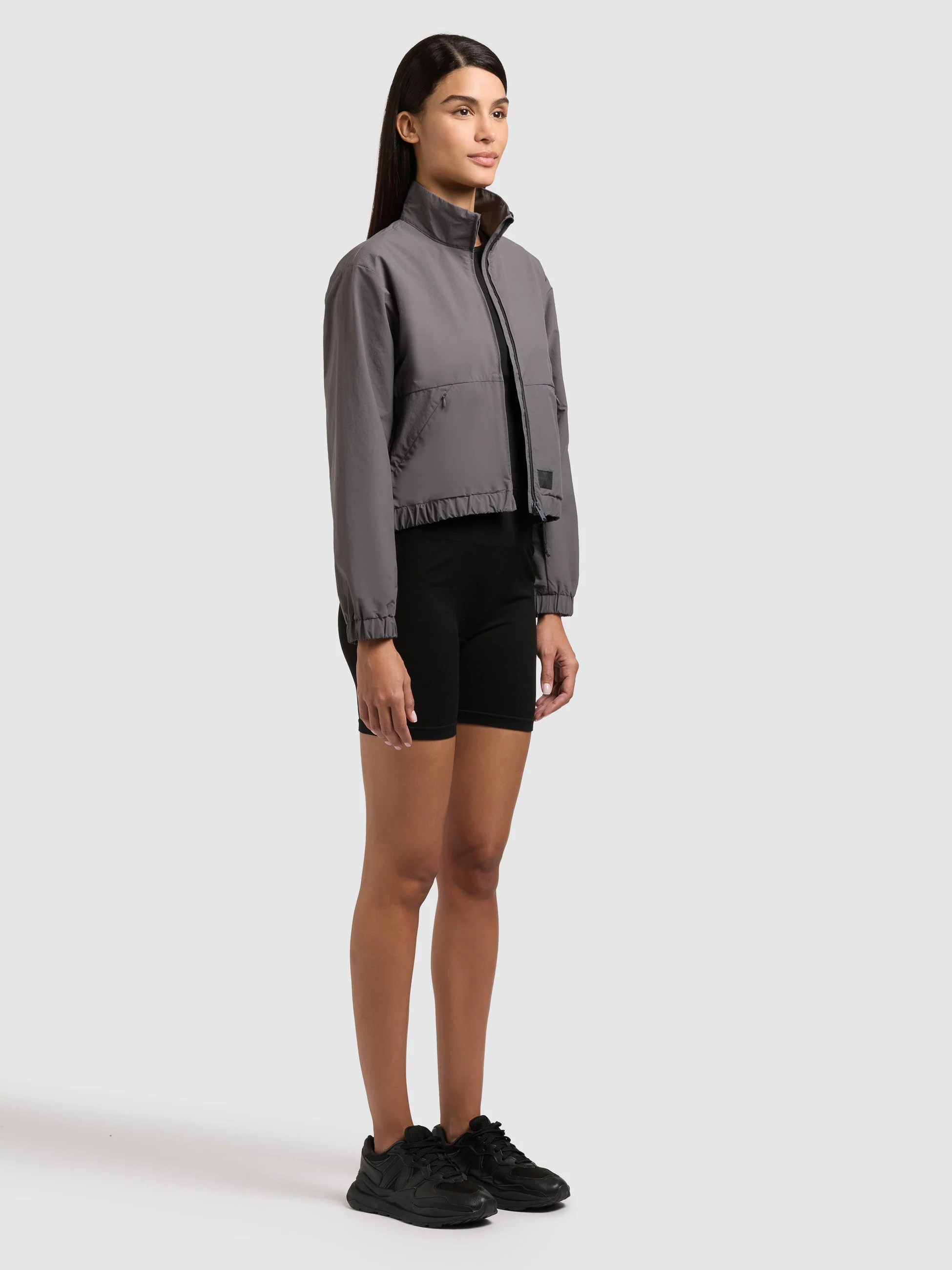 Jacke LEITZI WITH BAG SLATE GREY - Image 6