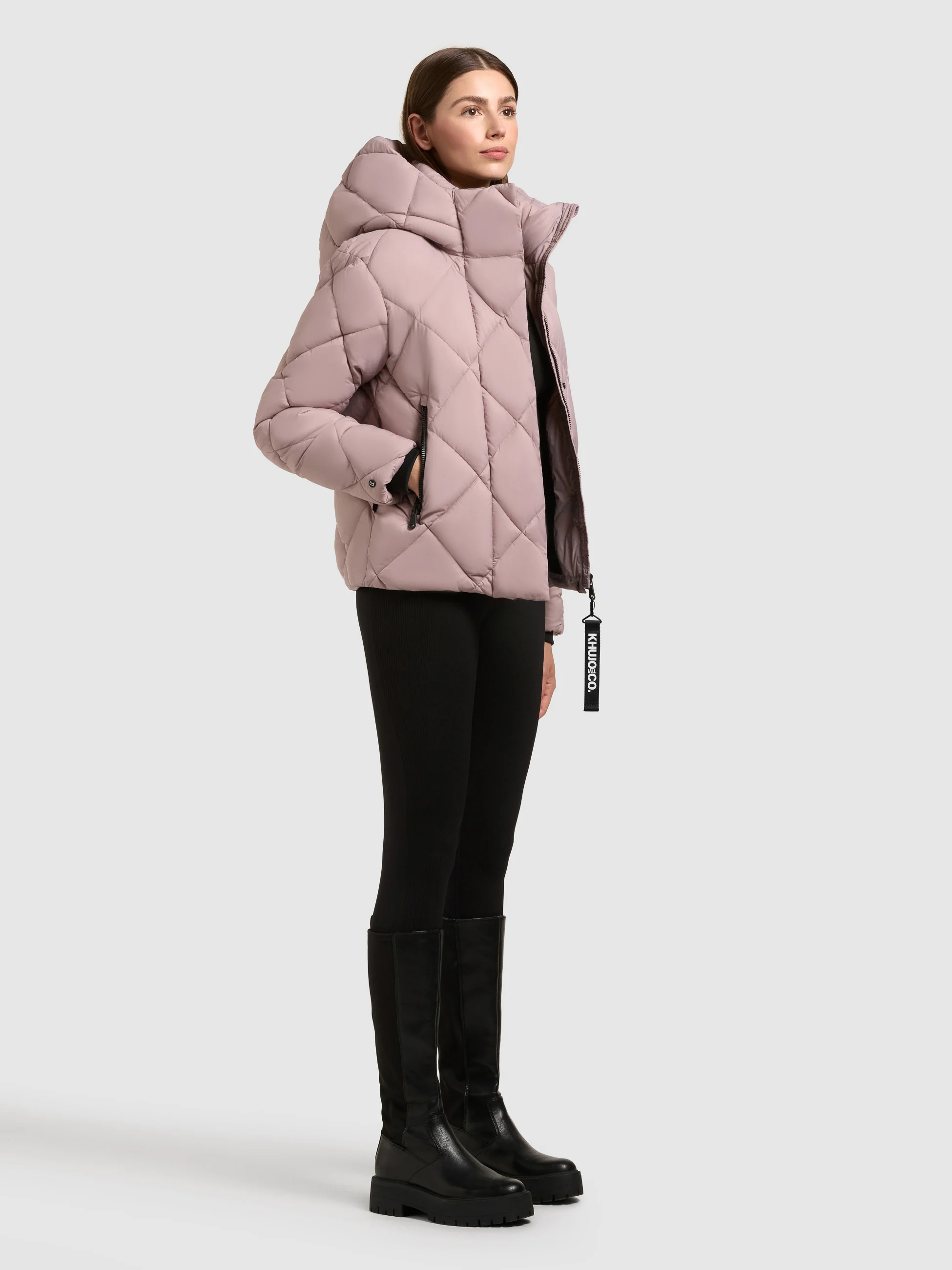 Jacke LILIAN PALE MAUVE - Image 6
