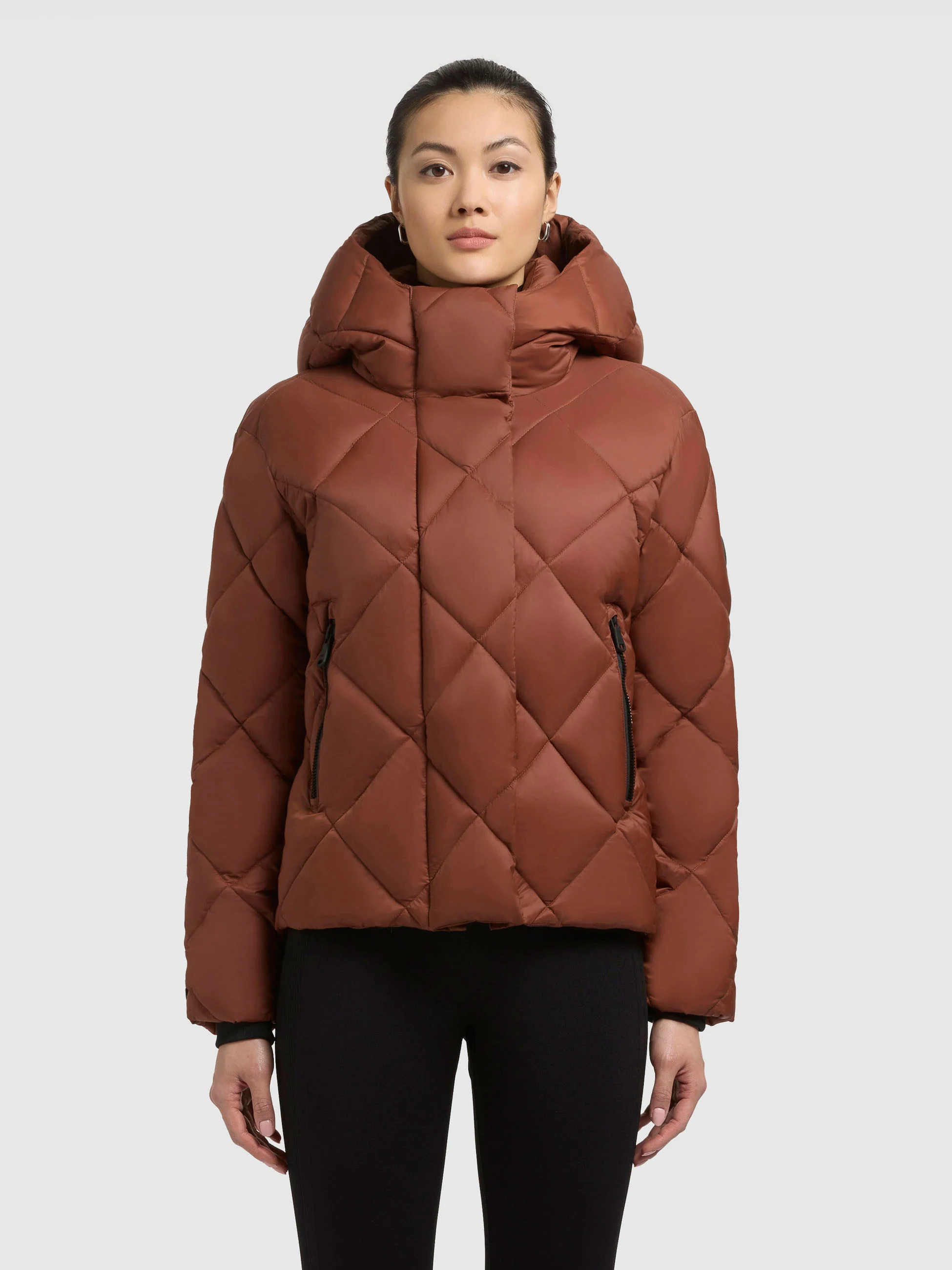 Jacke LILIAN RUSSET BROWN - Image 4