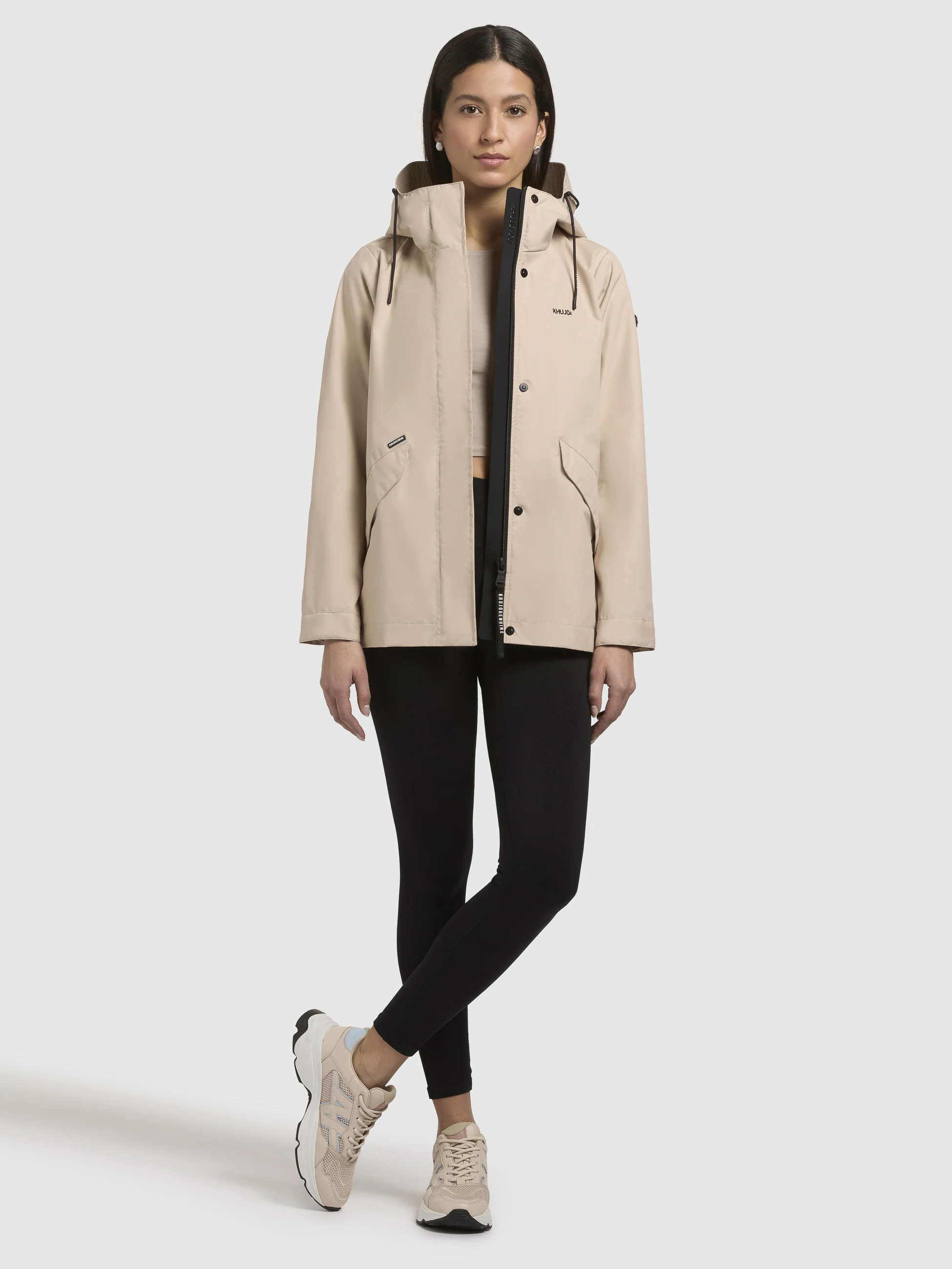 Jacke LOGISA Hellbeige