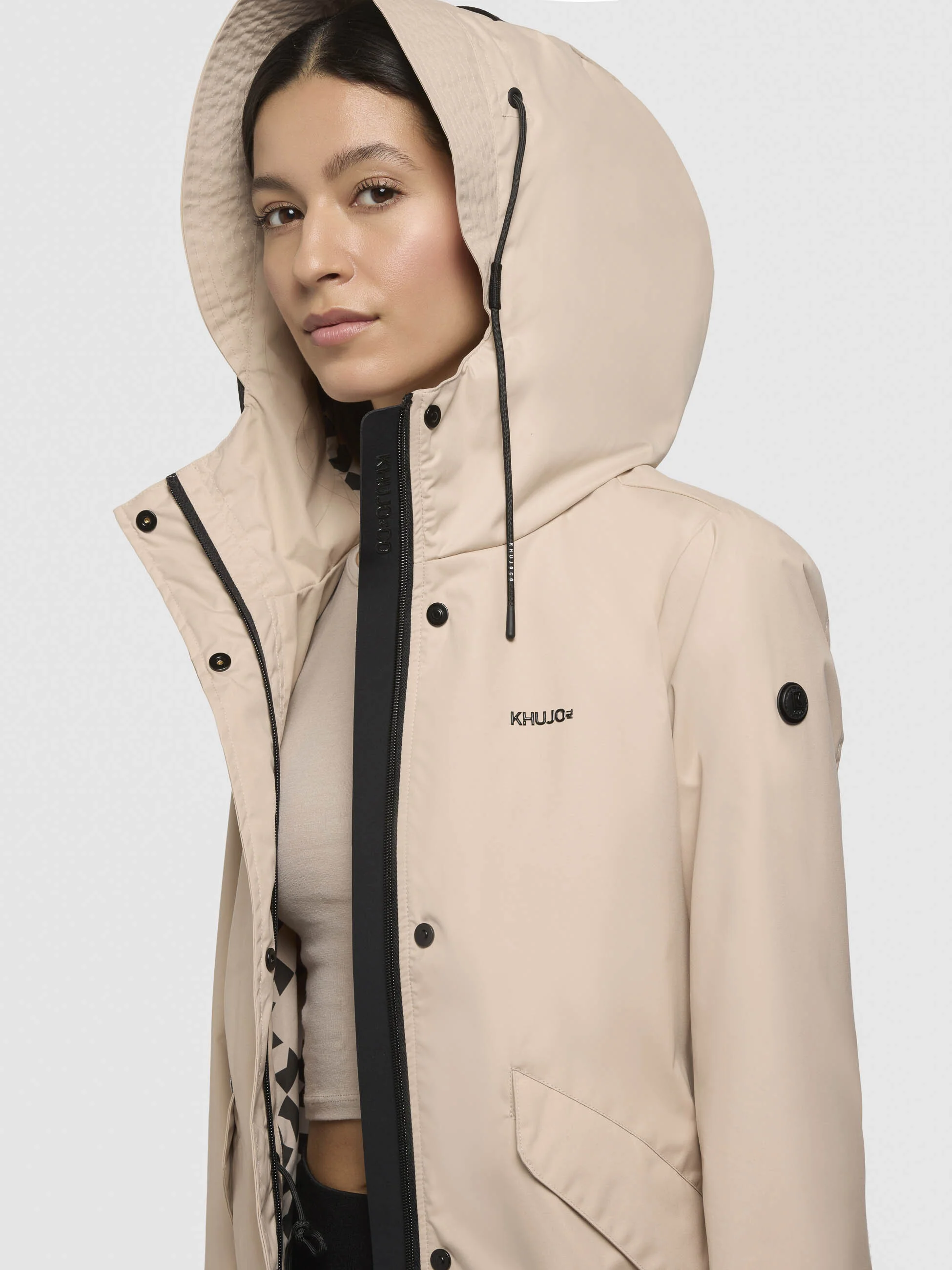 Jacke LOGISA Hellbeige - Image 7