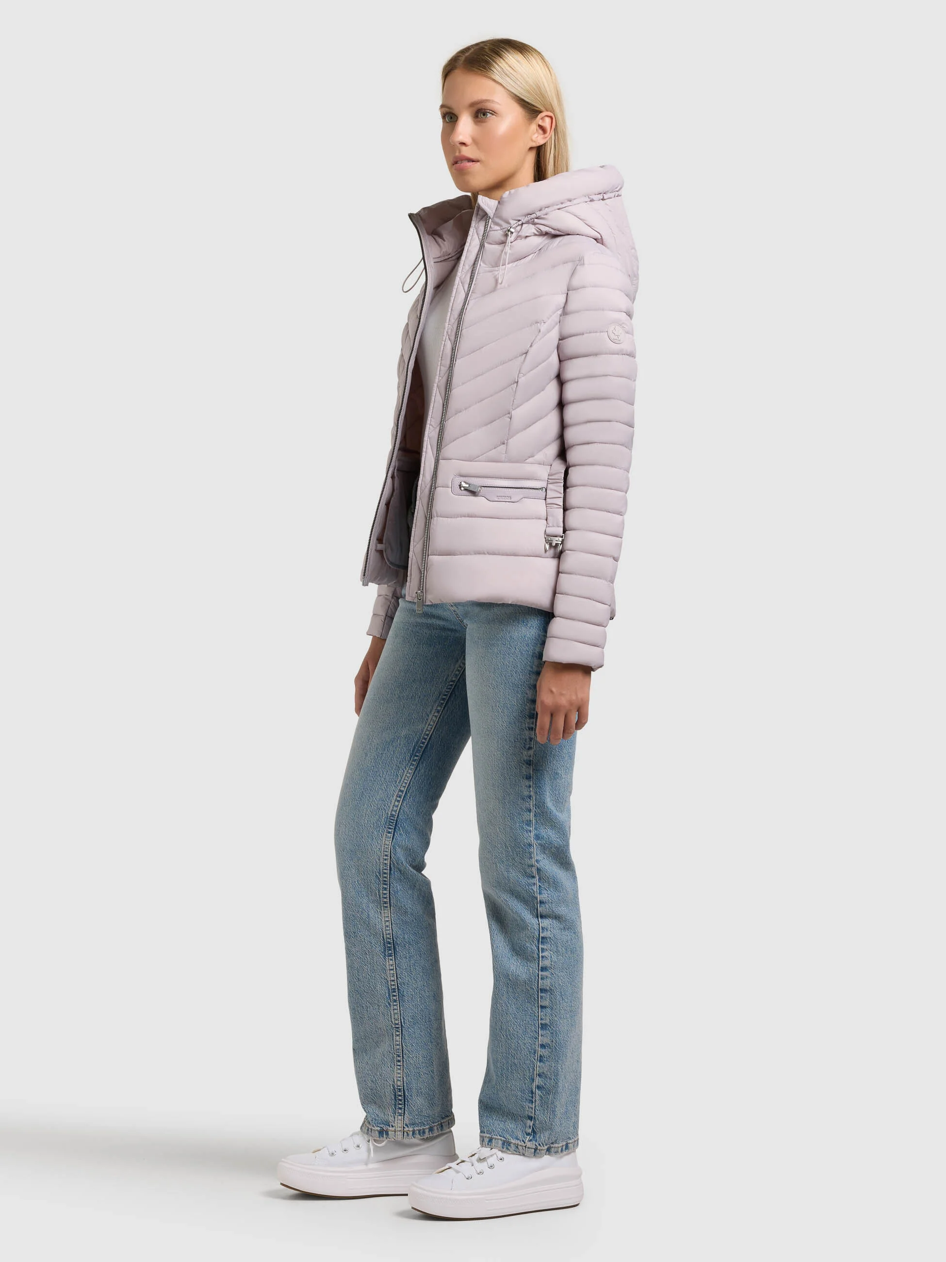 Jacke LORELLA RAINDROPS LILAC - Image 2