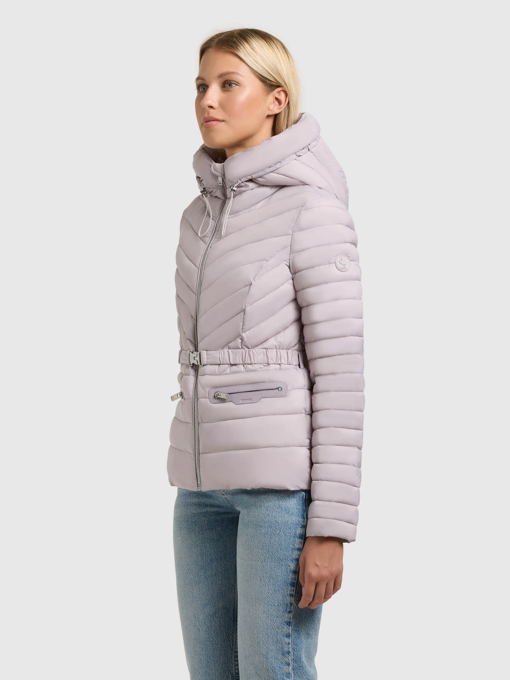 Jacke LORELLA RAINDROPS LILAC - Image 5