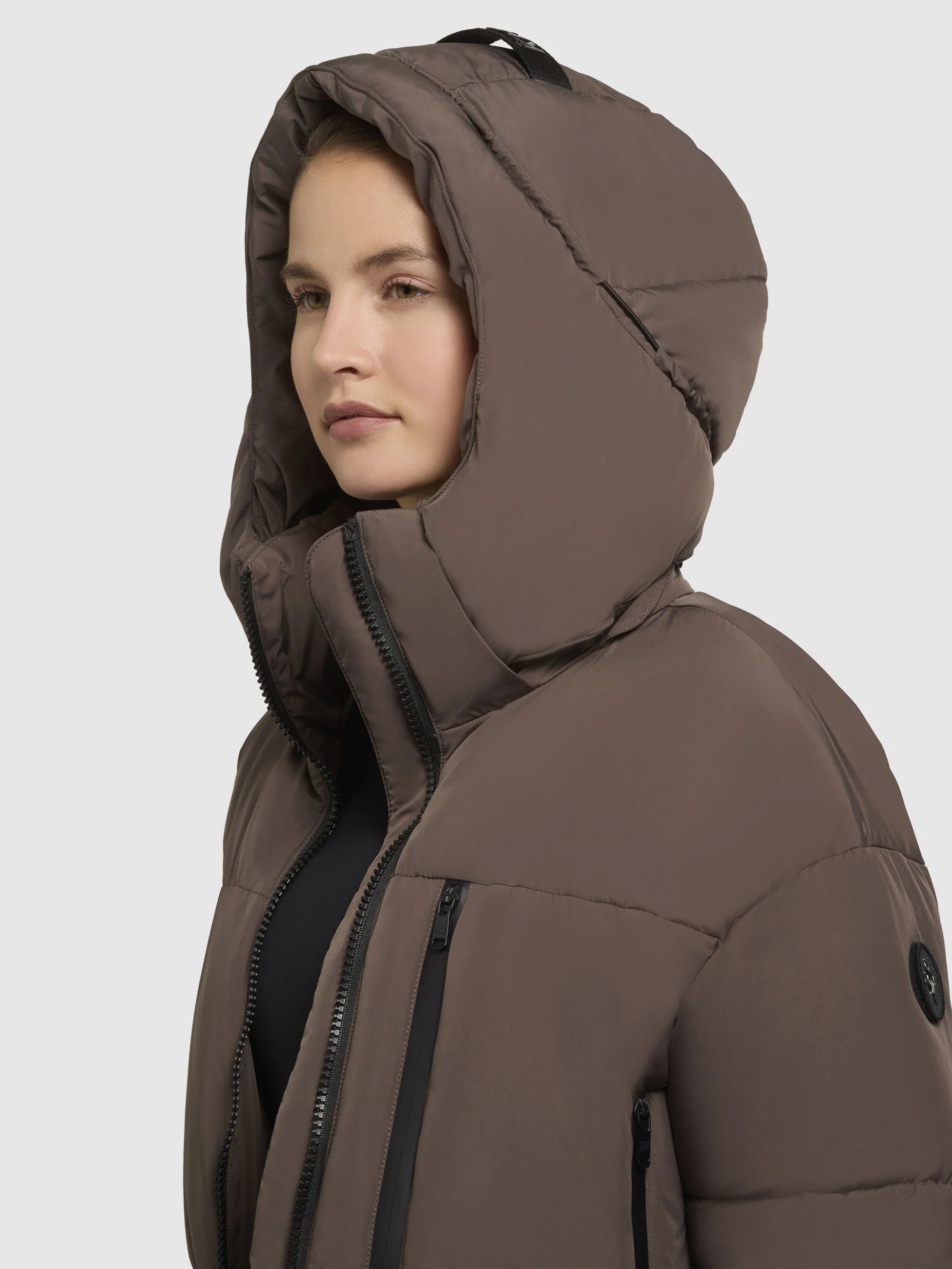Jacke LUXA Taupe dunkel - Image 7