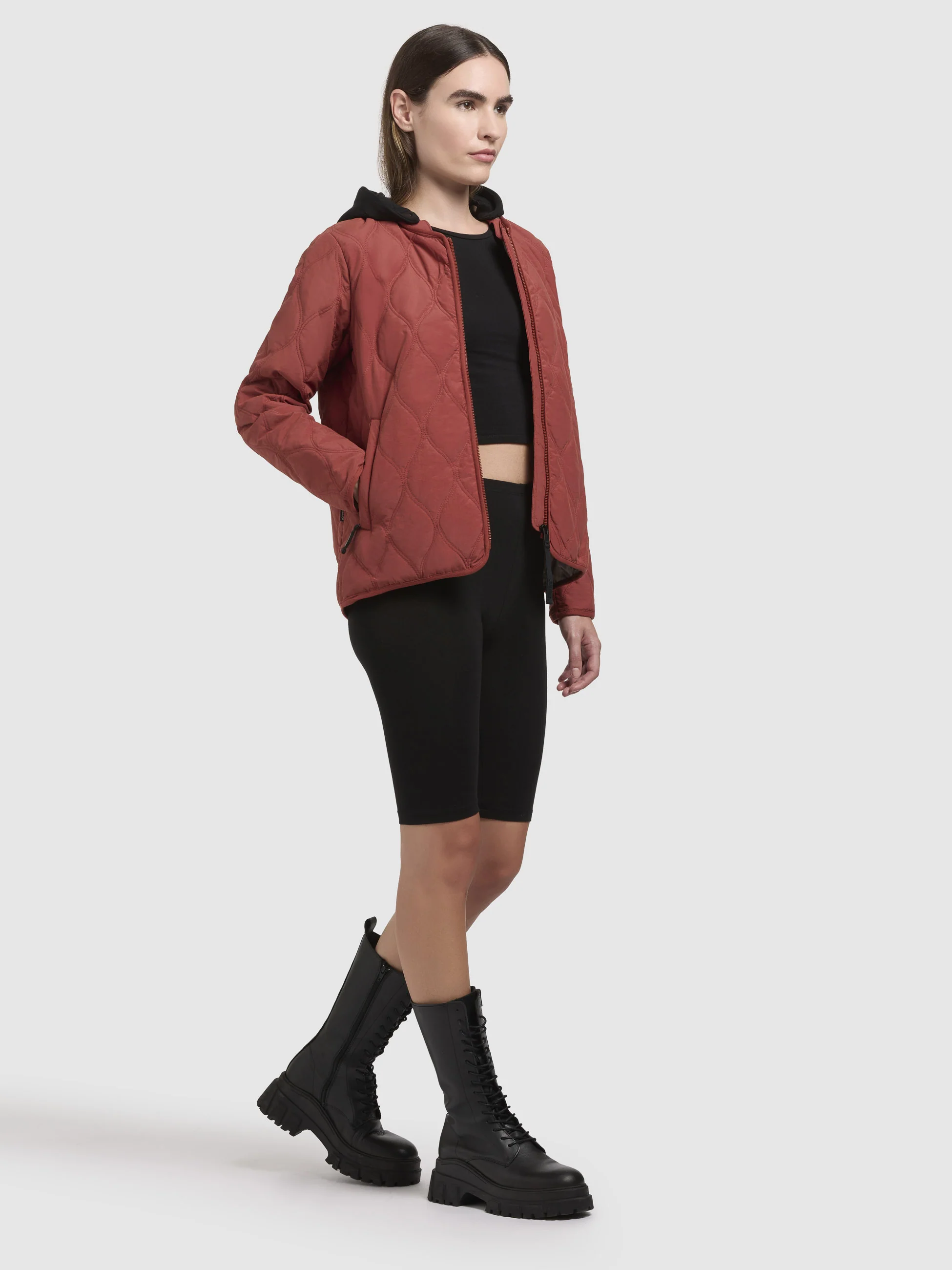 Jacke MALAR Rotbraun - Image 2