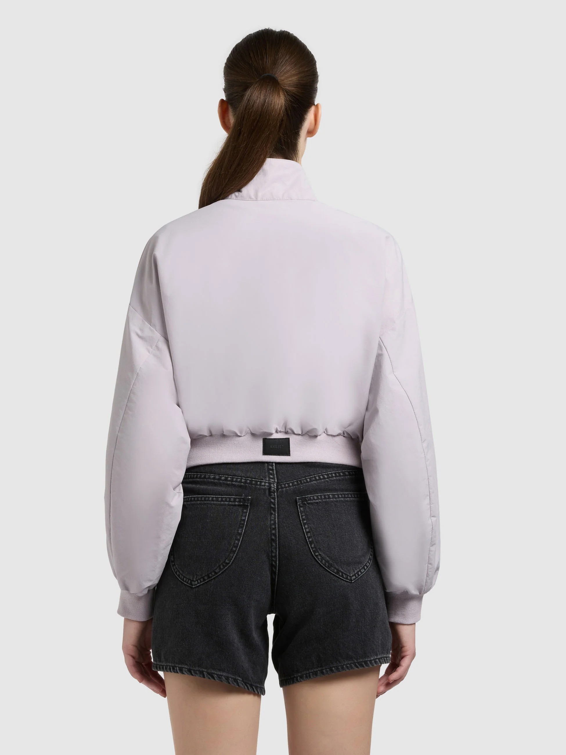 Jacke MARTA WITH BAG RAINDROPS LILAC - Image 3