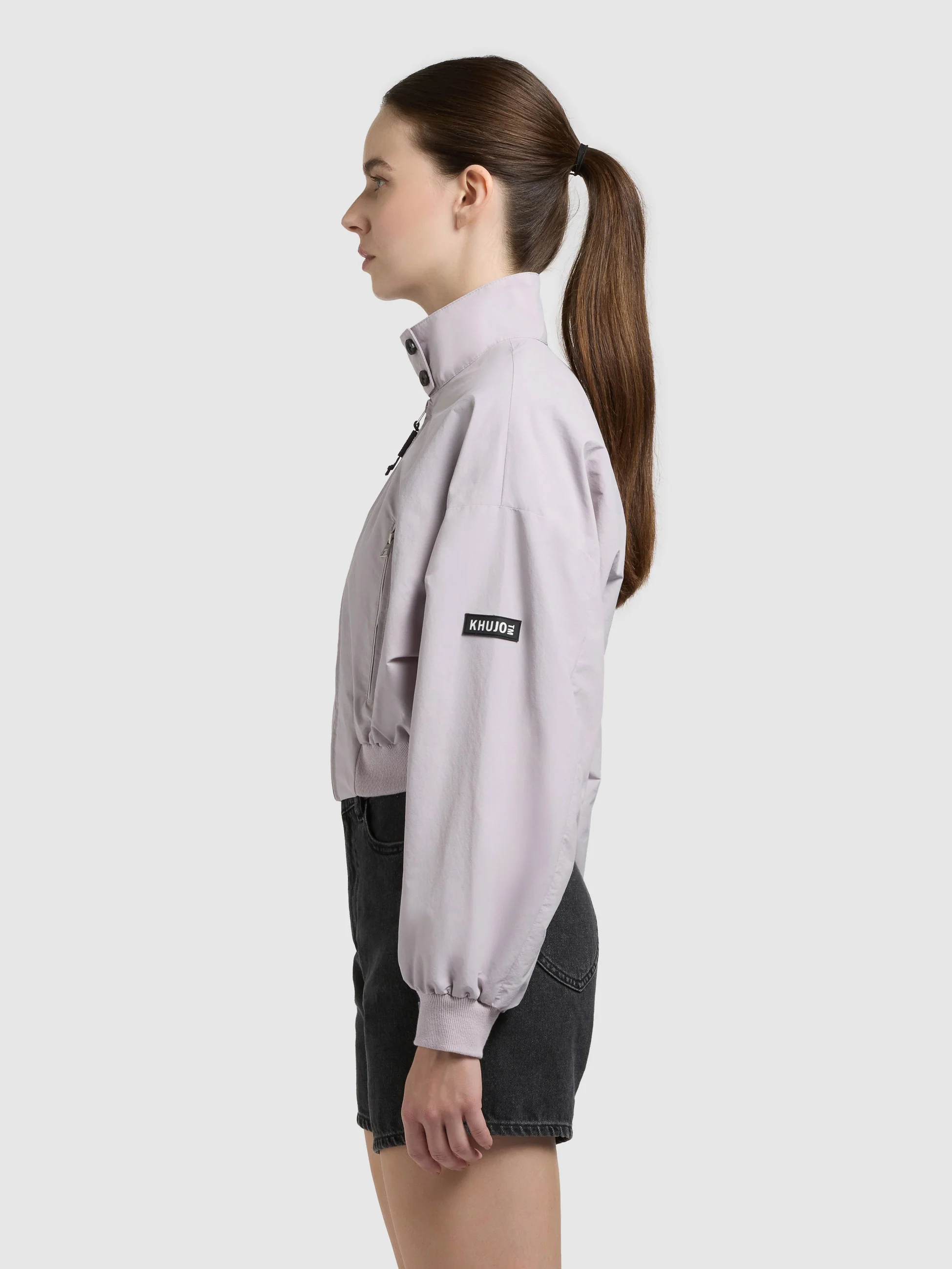 Jacke MARTA WITH BAG RAINDROPS LILAC - Image 5