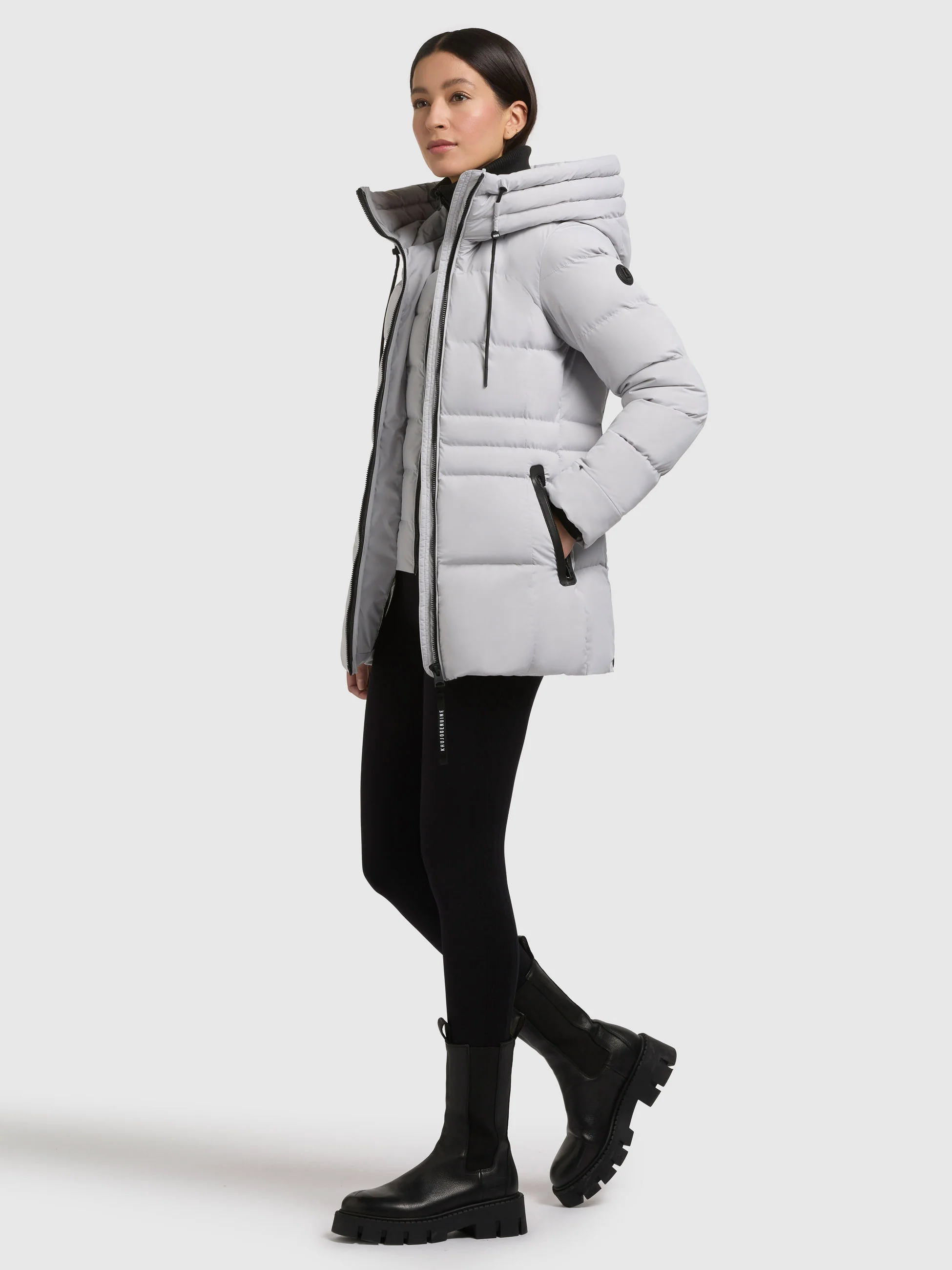 Jacke MATLA PLATINUM GREY - Image 2