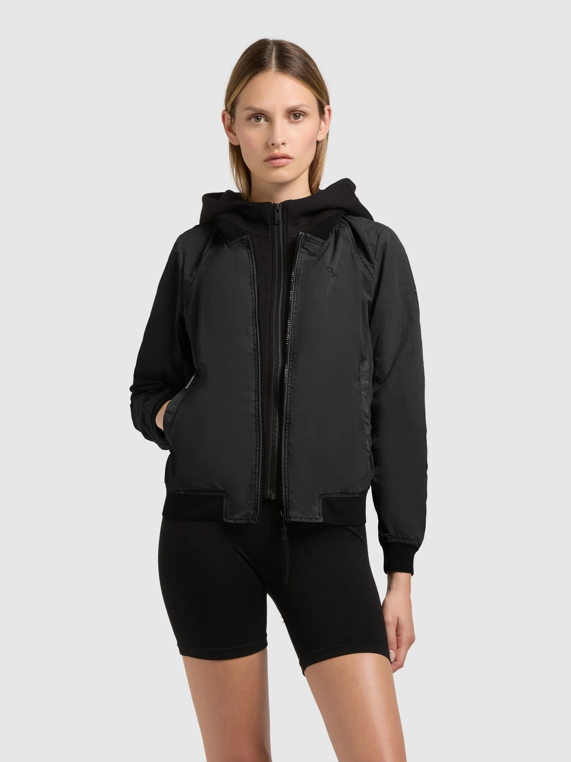Jacke MEETS 2IN1 BLACK