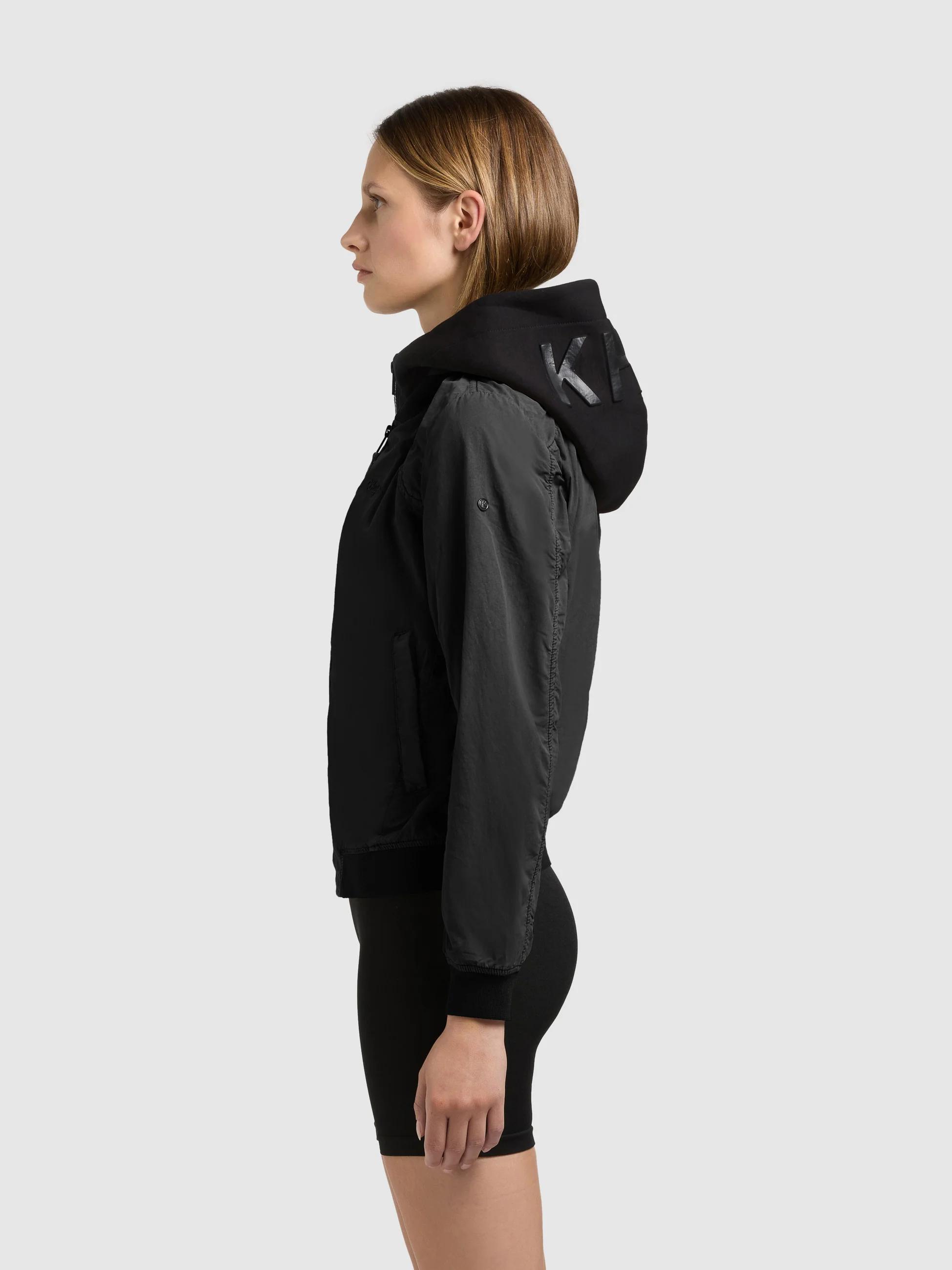 Jacke MEETS 2IN1 BLACK - Image 5