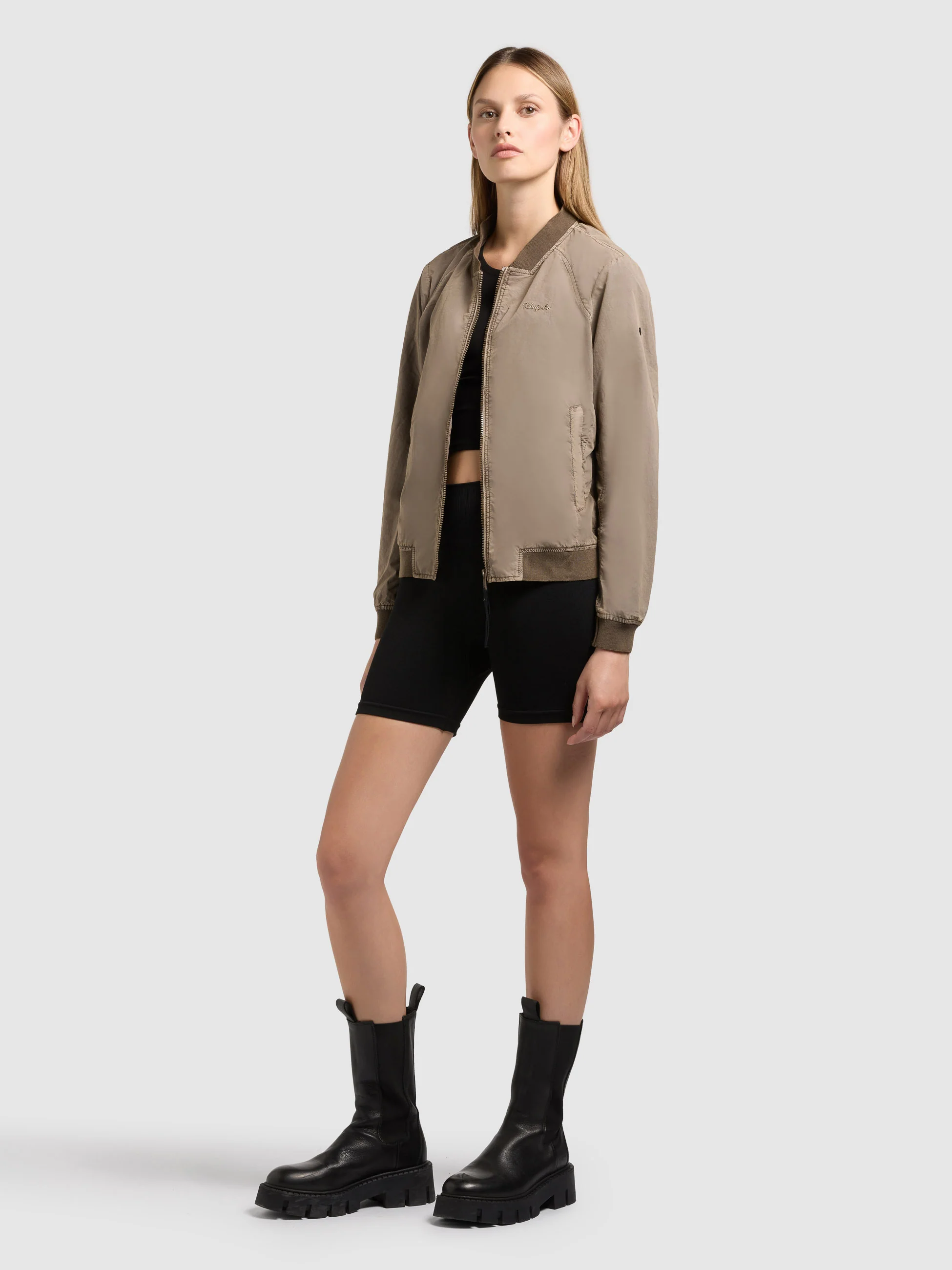 Jacke MEETS 2IN1 LATTE BROWN - Image 2
